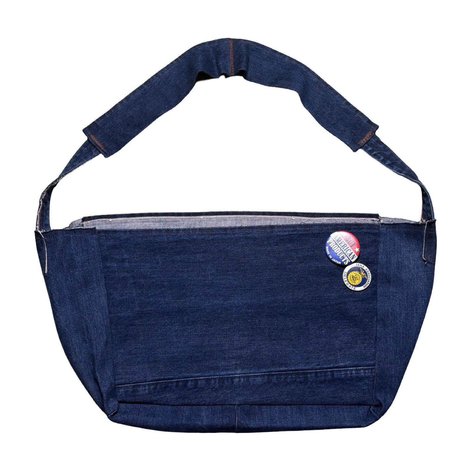 Other Wallace & Garments Selvedged News Paper Bag News Boy Denim Size ONE SIZE - 1 Thumbnail