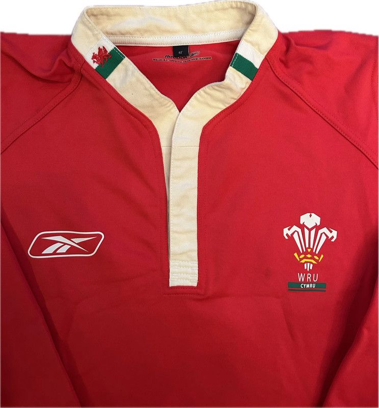 Reebok × Vintage Longsleeve Reebok Wales WRU Cymru Size US L / EU 52-54 / 3 - 2 Thumbnail