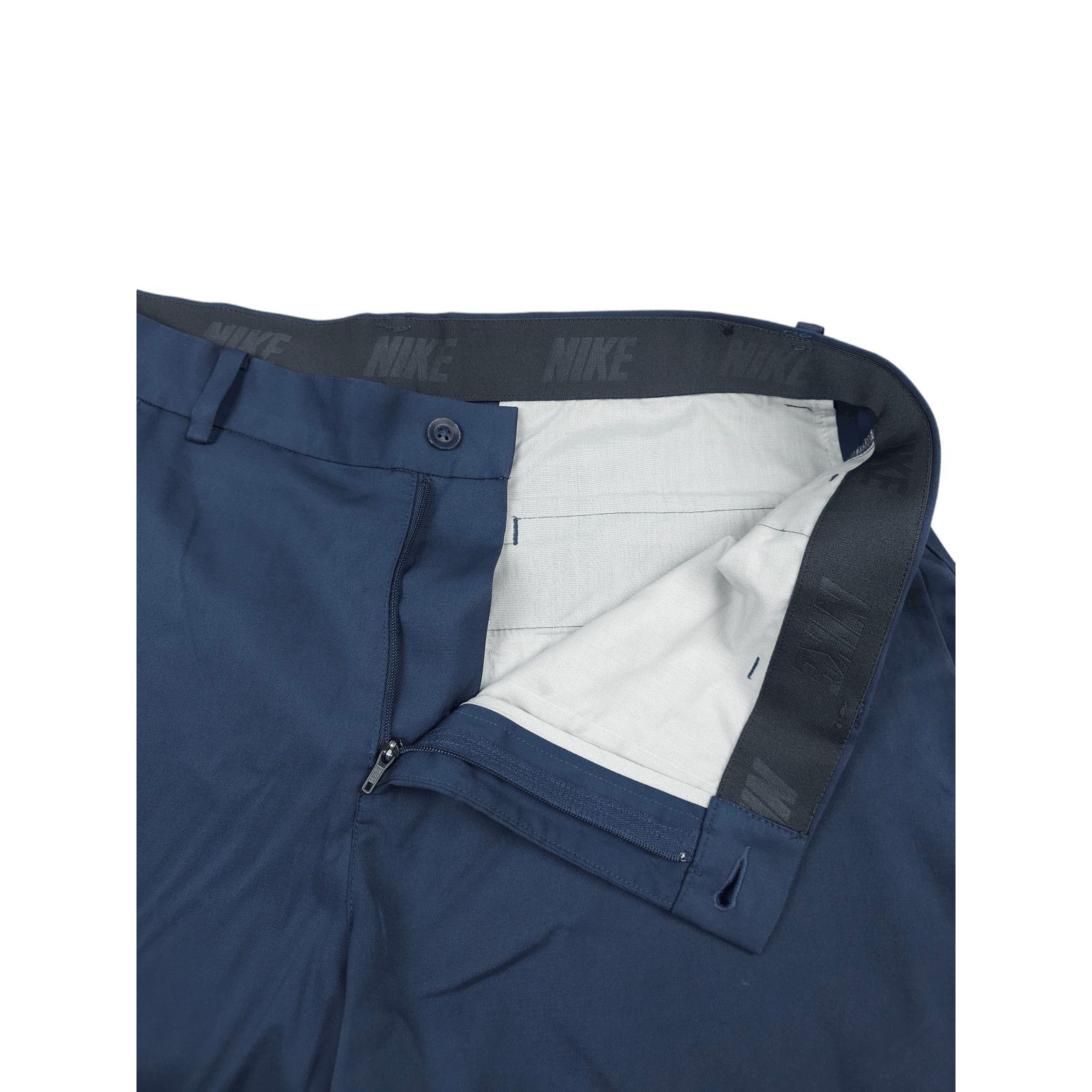 Nike 💎Vintage Nike Dri-Fit Swoosh Shorts Drill Pocket 90s Zipper Size US 34 / EU 50 - 4 Thumbnail