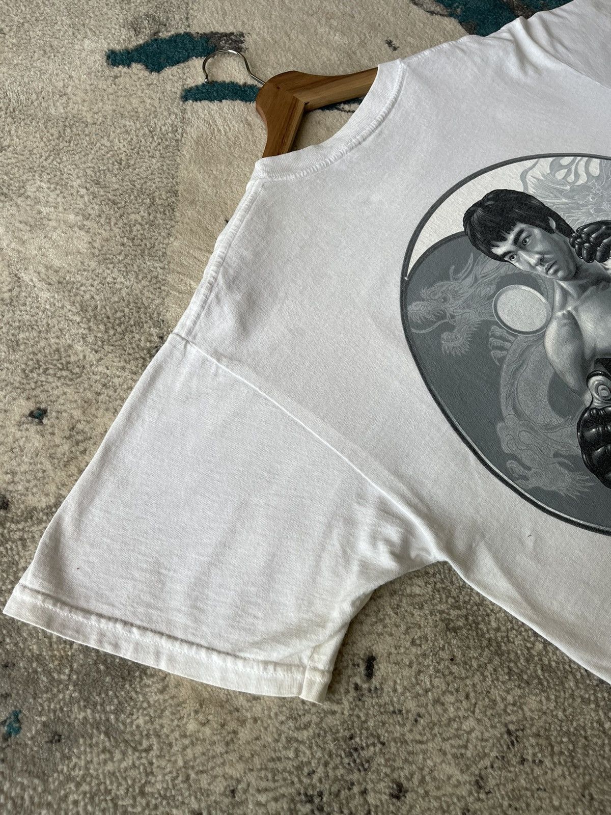Tultex Bruce Lee Martial Arts Kungfu Legend Y2k Tee Size US M / EU 48-50 / 2 - 4 Thumbnail