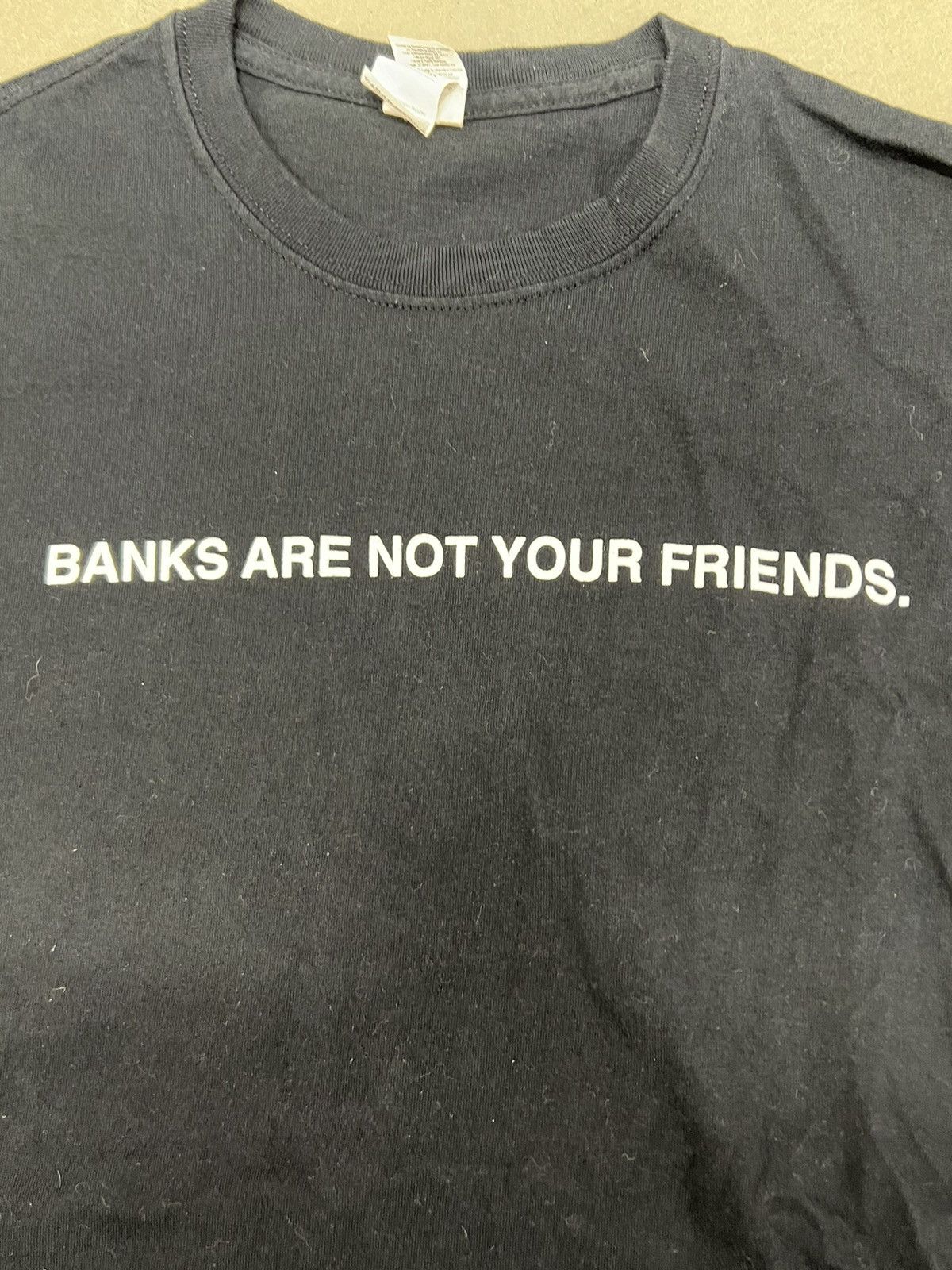 Japanese Brand × Somar “Banks are not your friends” slogan tee Size US L / EU 52-54 / 3 - 2 Thumbnail