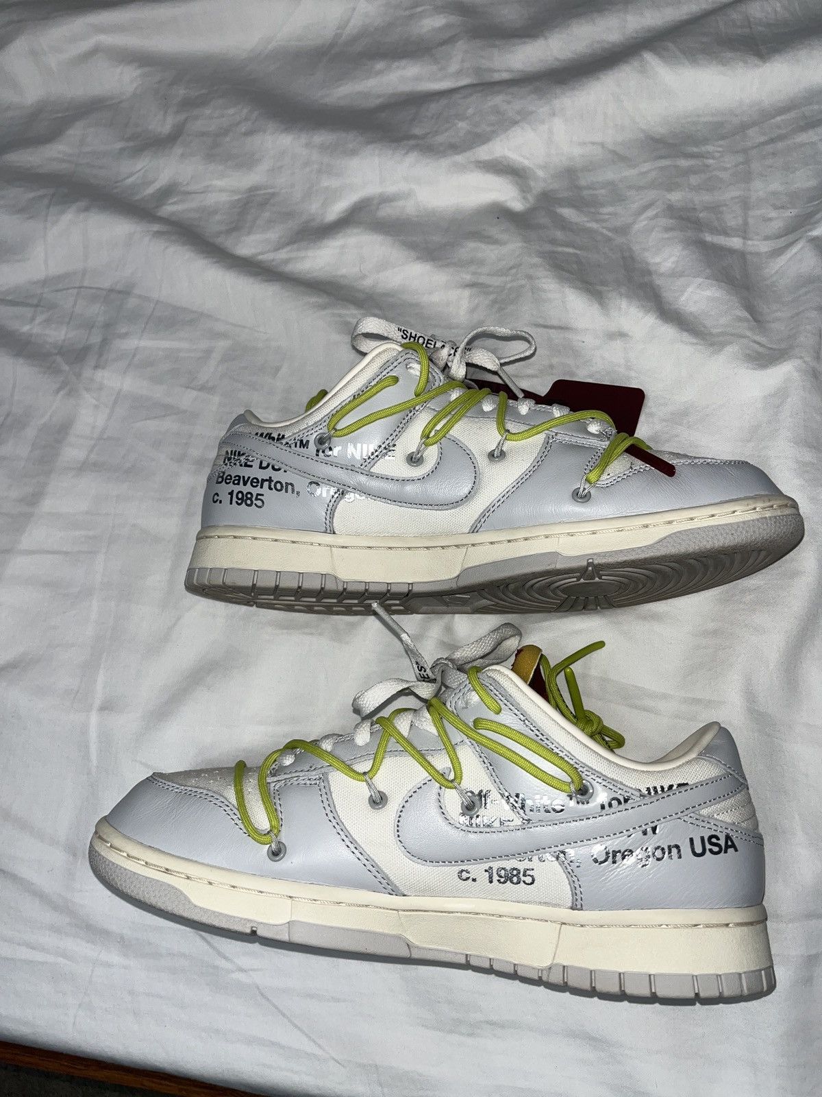 Nike × Off-White Nike Dunk x Off White (08/50) Size US 9.5 / EU 42-43 - 2 Thumbnail
