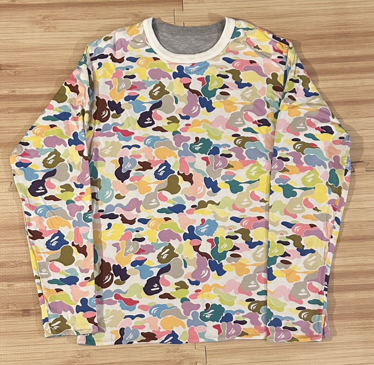 Bape Rare 90s bape multicamo reversible long sleeve M Size US M / EU 48-50 / 2 - 1 Thumbnail