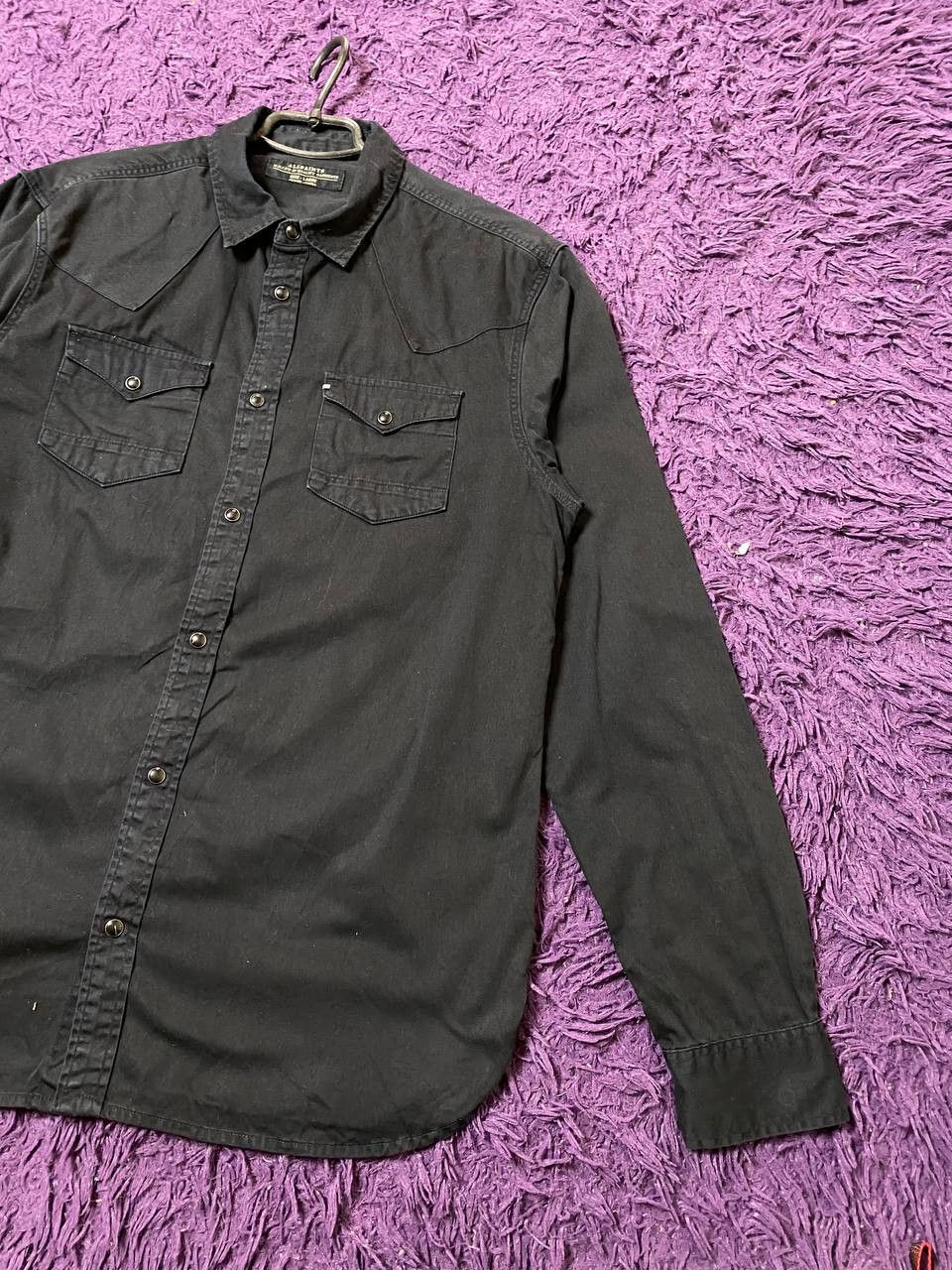 Allsaints Y2K streetwear logo shirt Allsaints Vintage Size US L / EU 52-54 / 3 - 7 Thumbnail