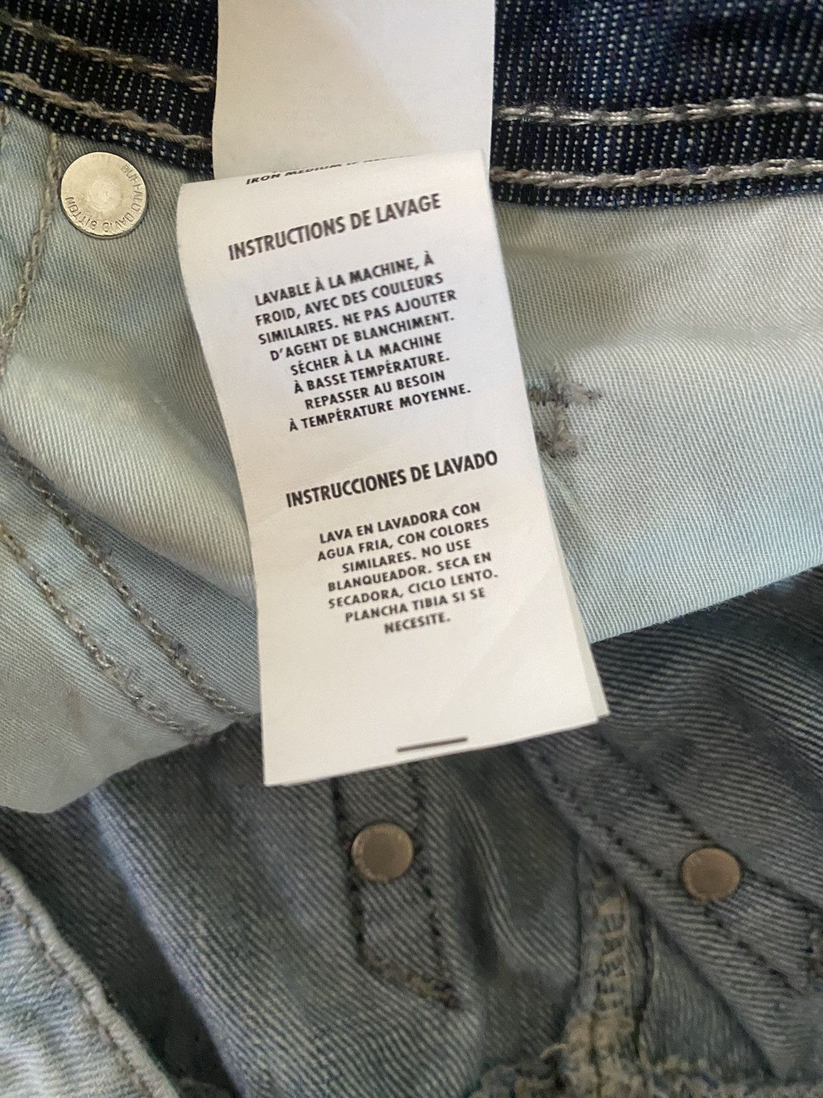 Buffalo David Bitton × Buffalo London × Vintage Vintage Buffalo Designer In Canada Bootcut Denim Size US 38 / EU 54 - 10 Thumbnail