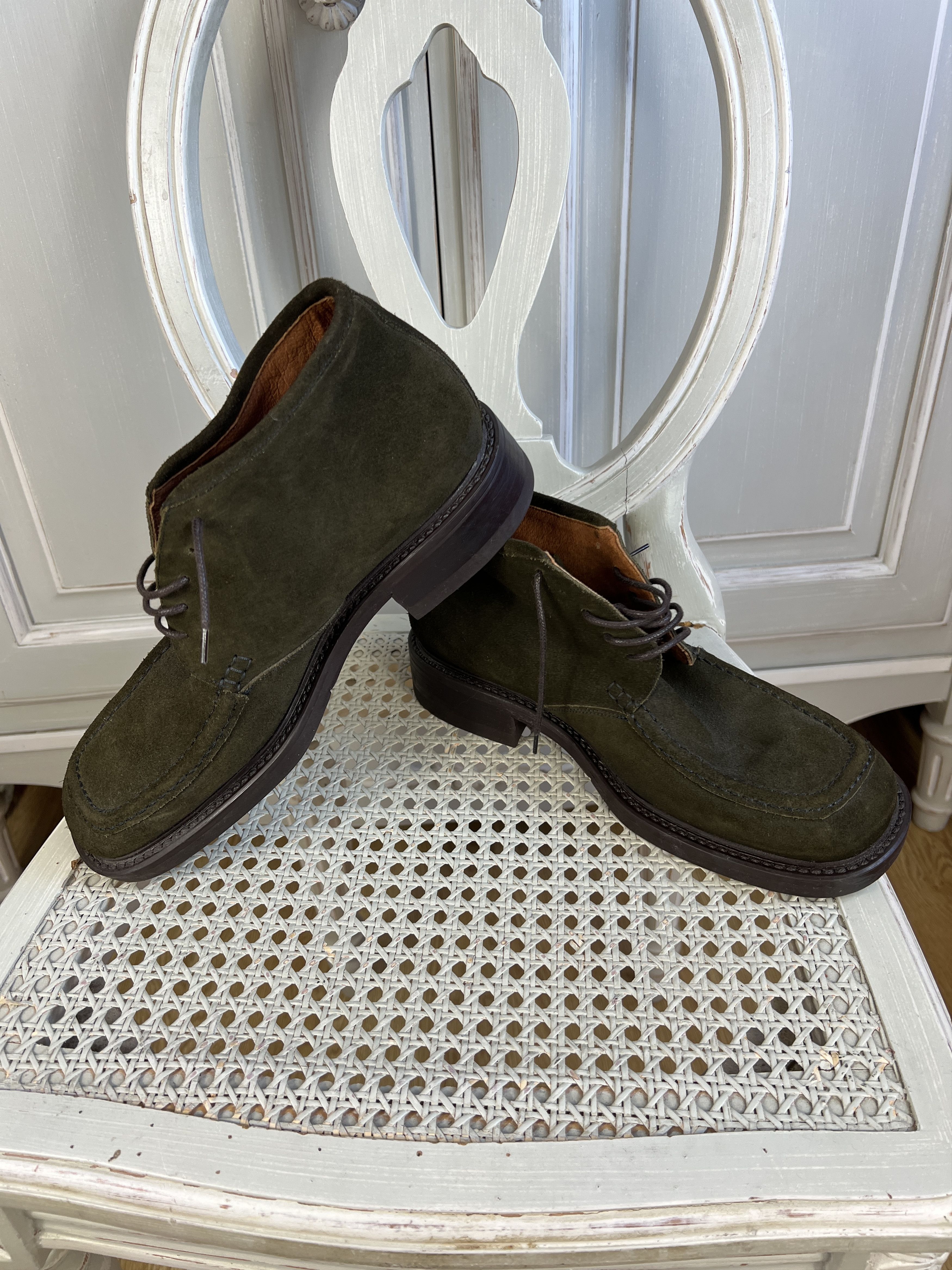 Pierre Cardin PIERRE CARDIN MASSIVE SUEDE BOOTS PRADA STYLE Size US 9.5 / EU 42-43 - 3 Thumbnail