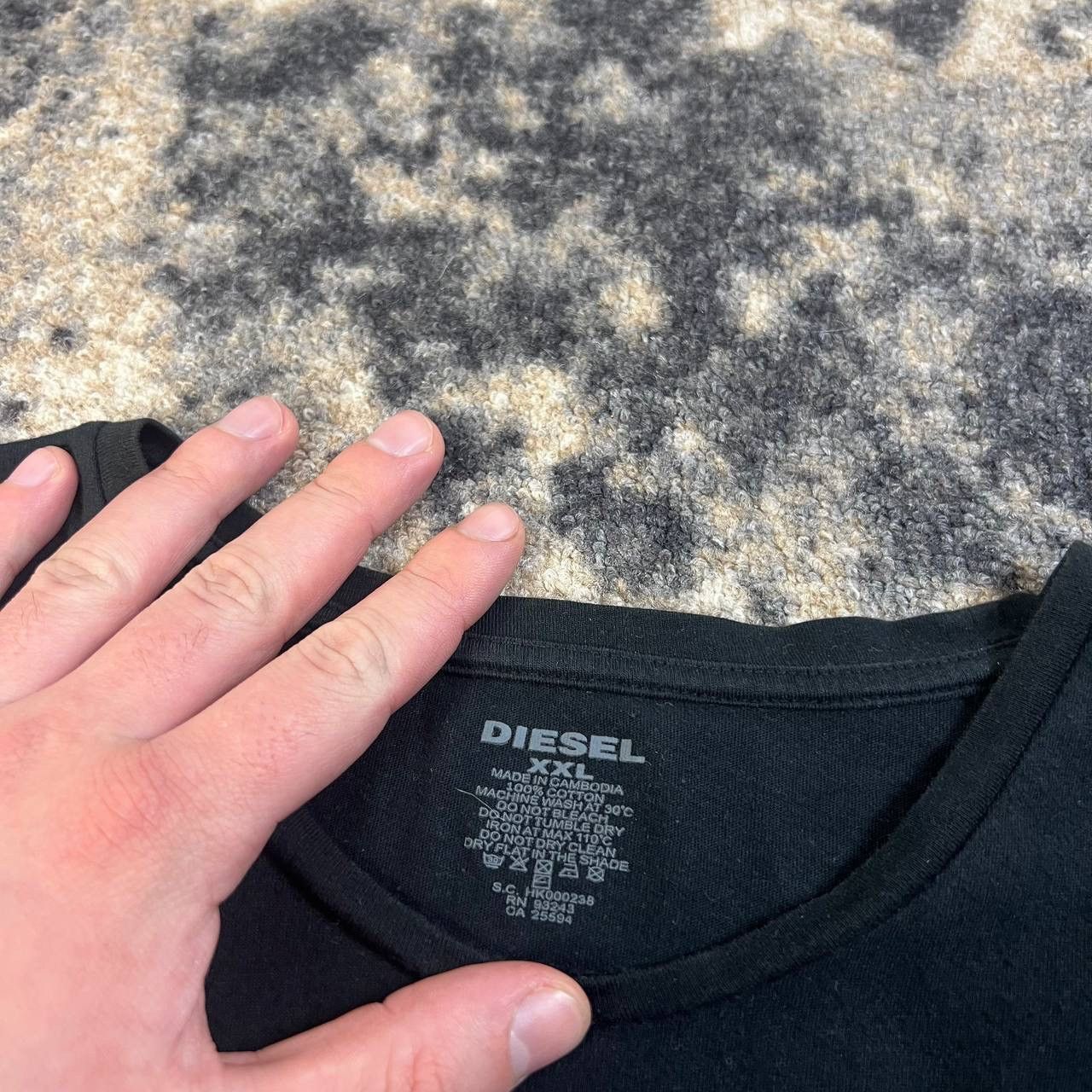 Diesel Diesel Mini Logo Luxury T-Shirt Streetwear Style 2TS7 Size US XXL / EU 58 / 5 - 4 Thumbnail