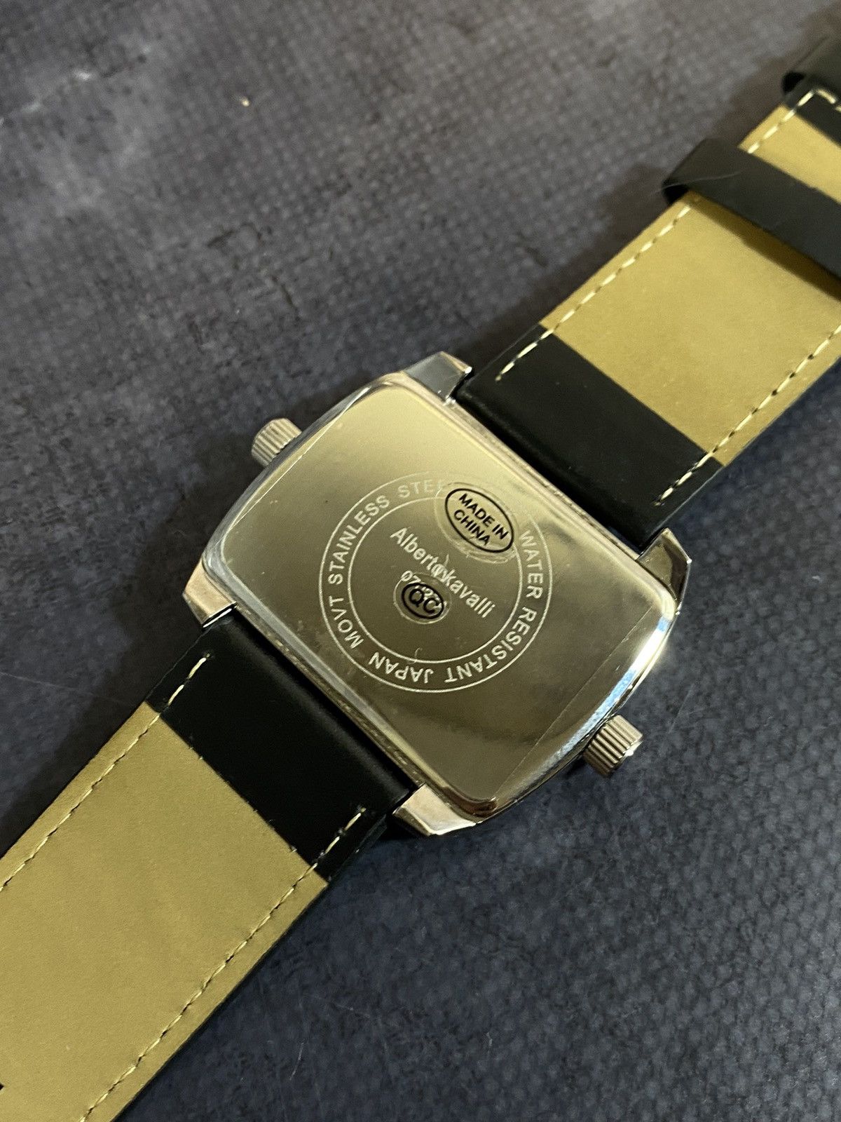Vintage Alberto Kavalli Black Quartz Dual Watch Size ONE SIZE - 9 Thumbnail