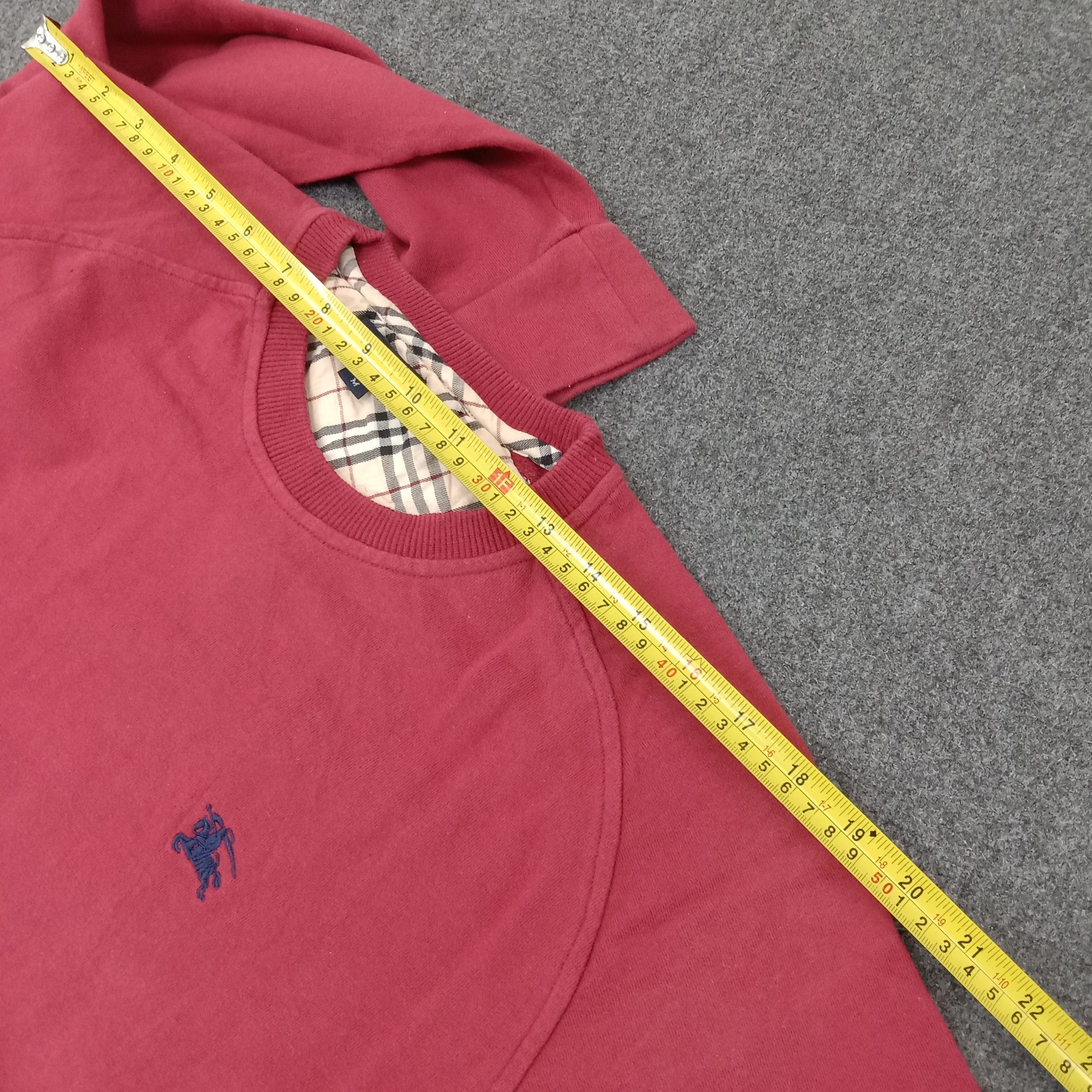 Burberry Burberry London Nova Check Designer Sweatshirt C257N24 Size US M / EU 48-50 / 2 - 6 Thumbnail