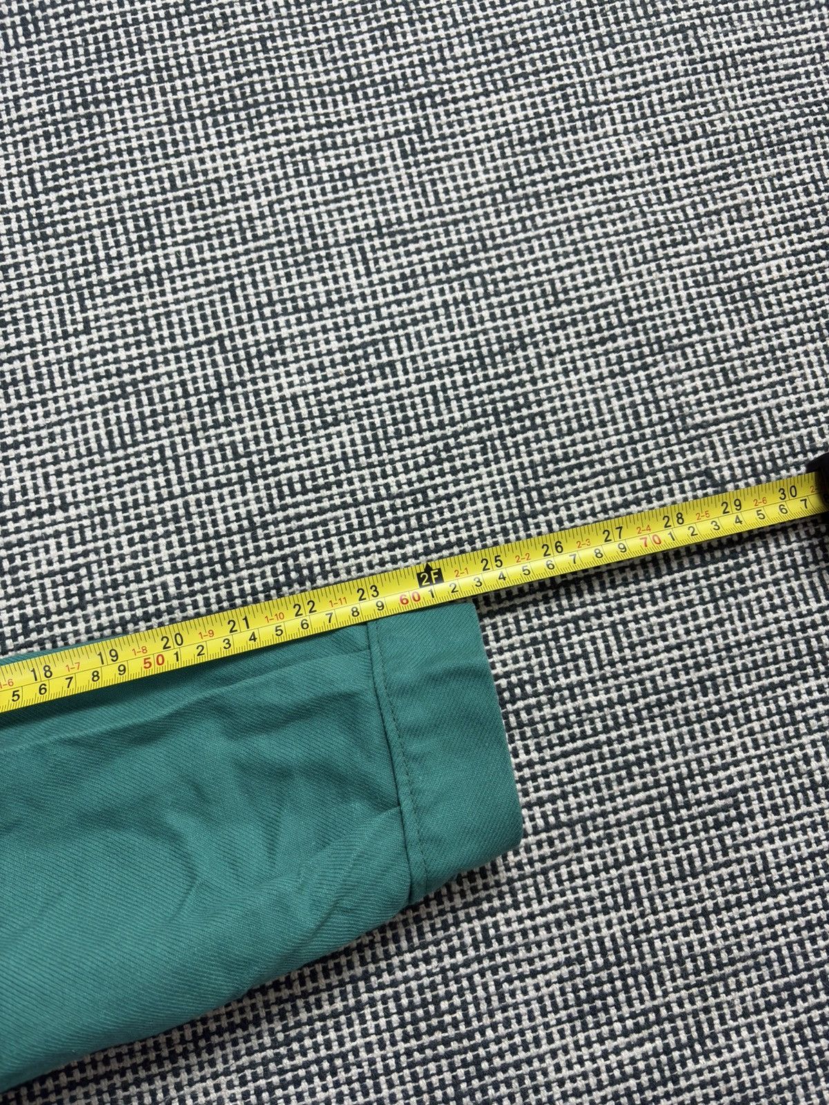 Le Laboureur 60s/70s German light green work cyclist jacket sanfor Size US S / EU 44-46 / 1 - 9 Thumbnail