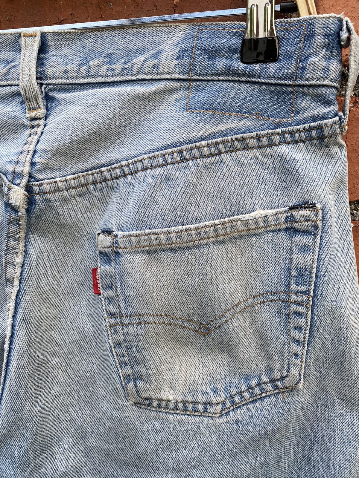 Levi's × Levi's Vintage Clothing × Vintage size 32x30 vintage levi's 501 redline 80s distressed Size US 32 / EU 48 - 9 Thumbnail