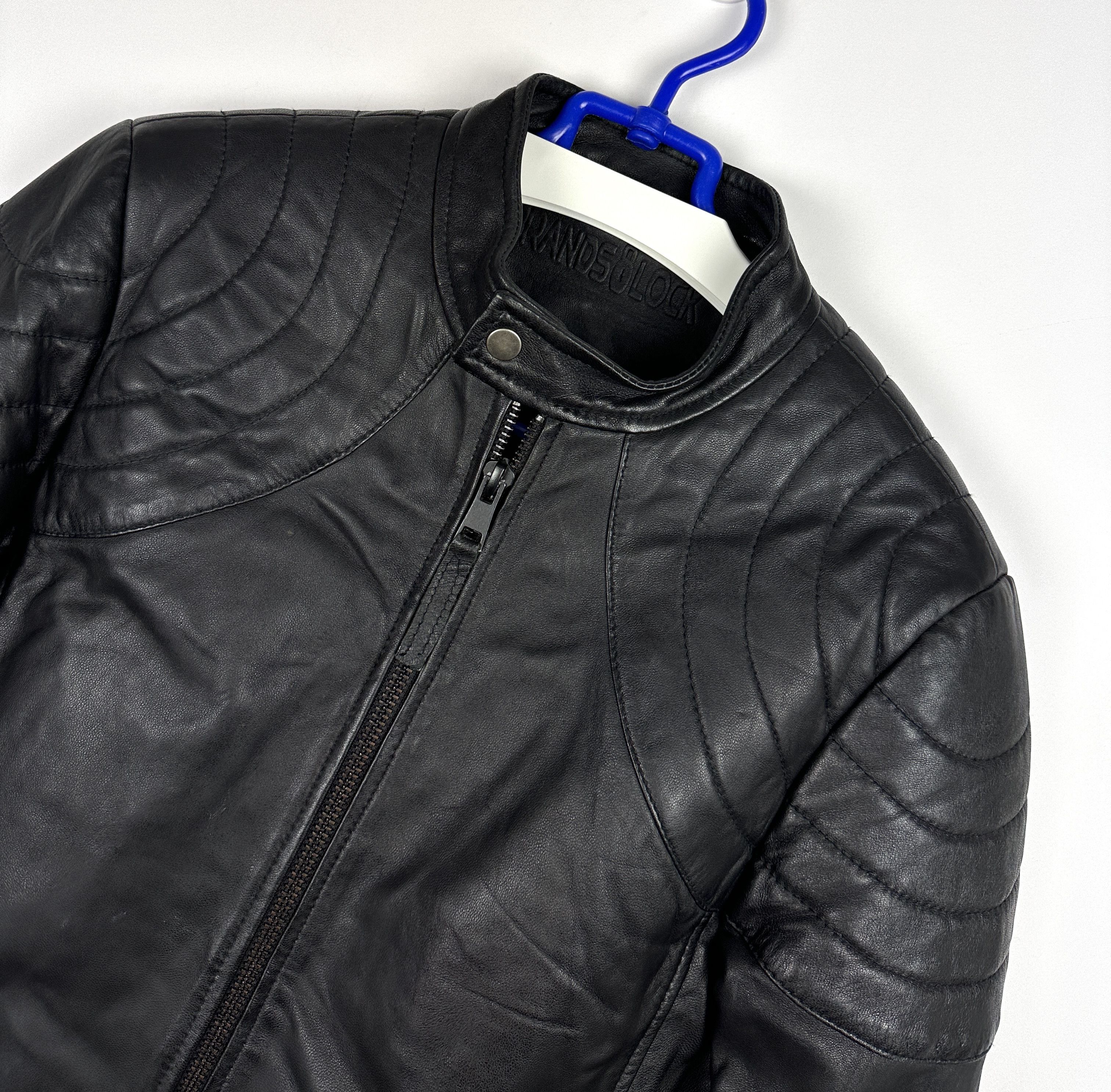 Vintage Lambskin men biker leather jacket avant garde S Size US S / EU 44-46 / 1 - 2 Thumbnail