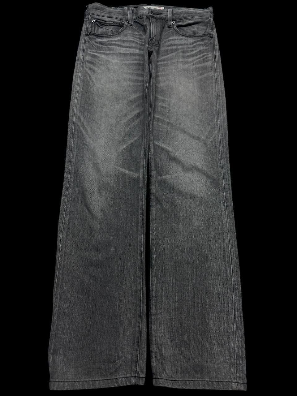 Japanese Brand Vintage Back Number Insane Whisker Honeycomb 90s Style Jean Size US 30 / EU 46 - 1 Thumbnail