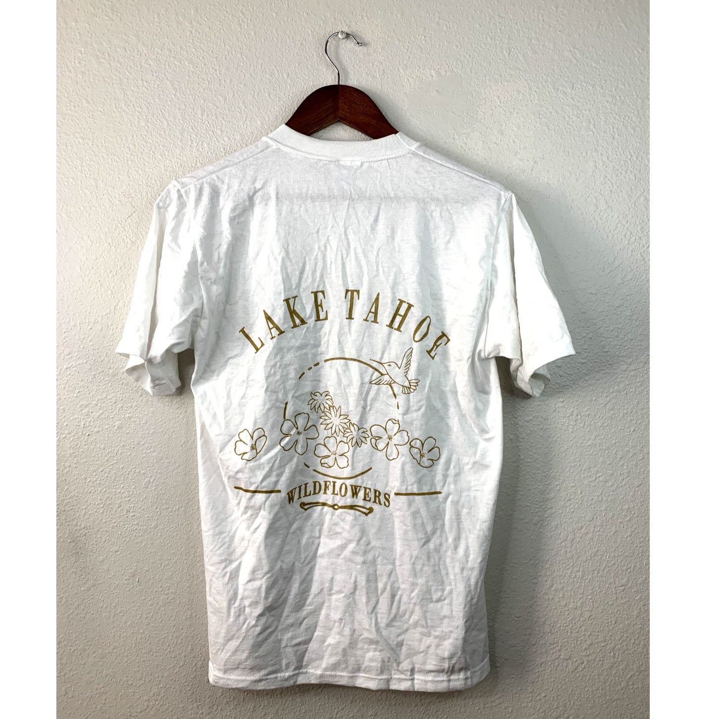 Jerzees Vintage Mount Rushmore Lake Tahoe White M Test Print Tee Size US M / EU 48-50 / 2 - 6 Thumbnail