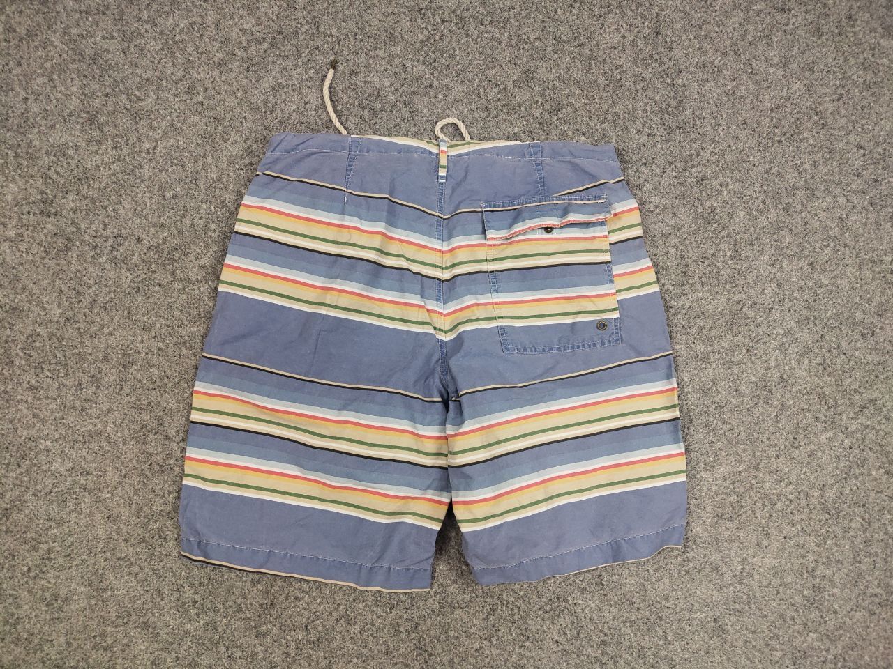 Polo Ralph Lauren Vintage 90's Polo Ralph Lauren Canvas Blue Striped Shorts Size US 36 / EU 52 - 9 Thumbnail