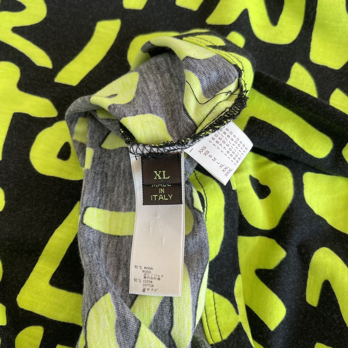 Louis Vuitton × Stephen Sprouse SS2009 Neon Graffiti Logo T-Shirt Size US XL / EU 56 / 4 - 5 Thumbnail