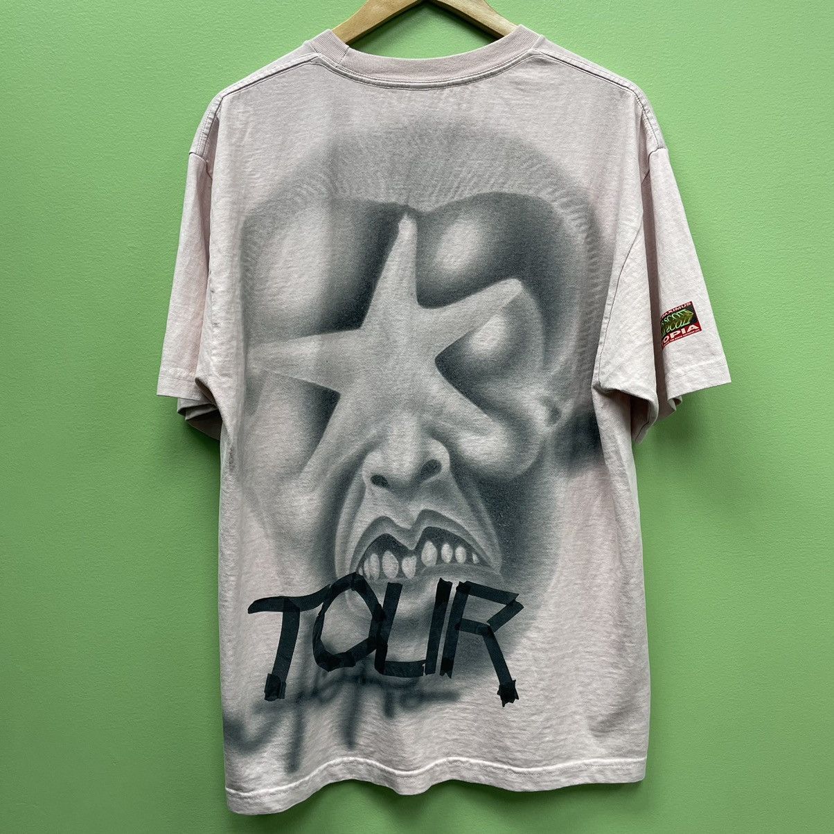 Travis Scott Travis Scott utopia tour pink tee medium | Grailed