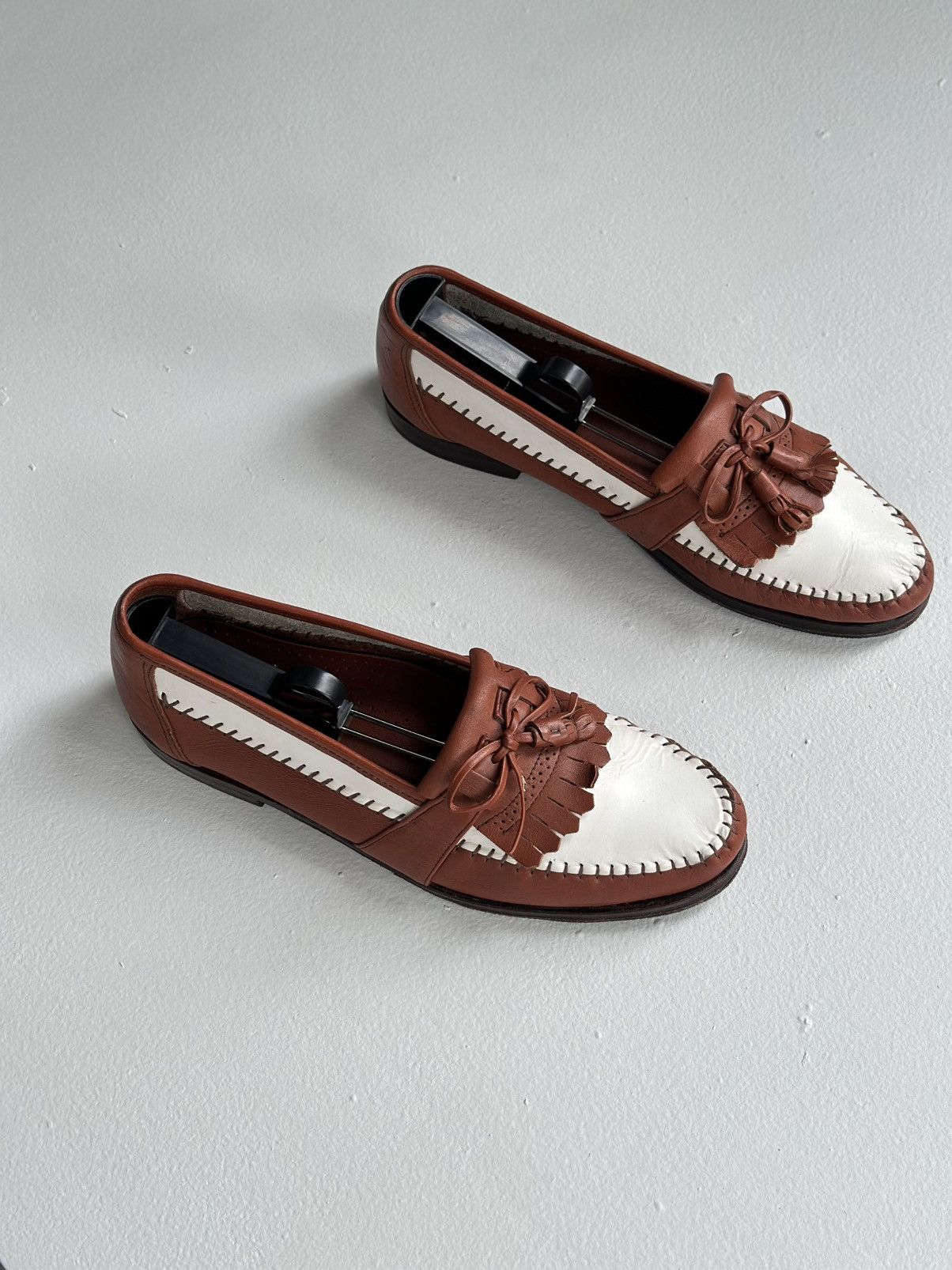 Other Unknow Brand Tassle Loafer two tone 42 Size US 9 / EU 42 - 5 Thumbnail