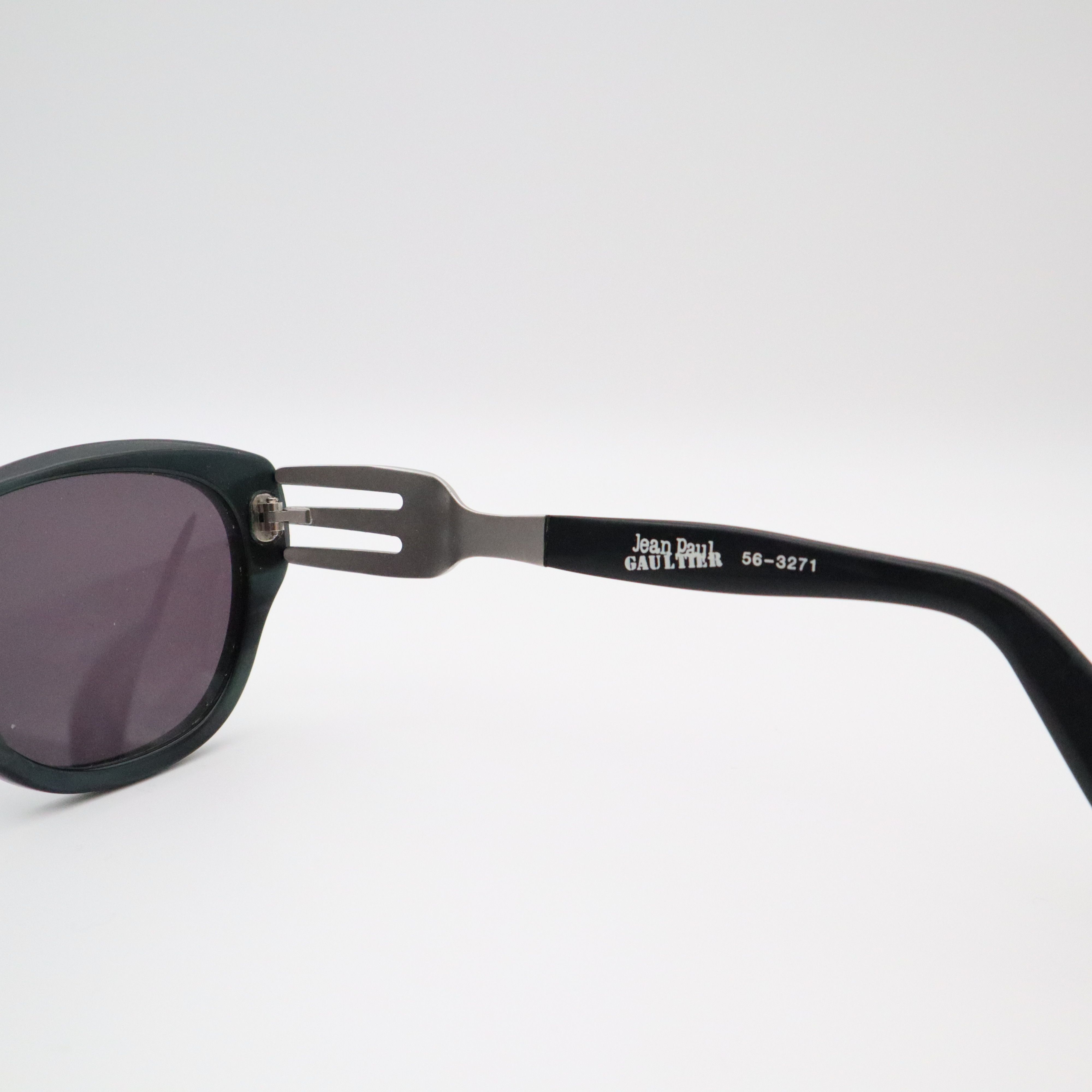 Vintage Vintage Jean Paul Gaultier Fork Sunglasses Rare 90s Japan ! Size ONE SIZE - 4 Thumbnail