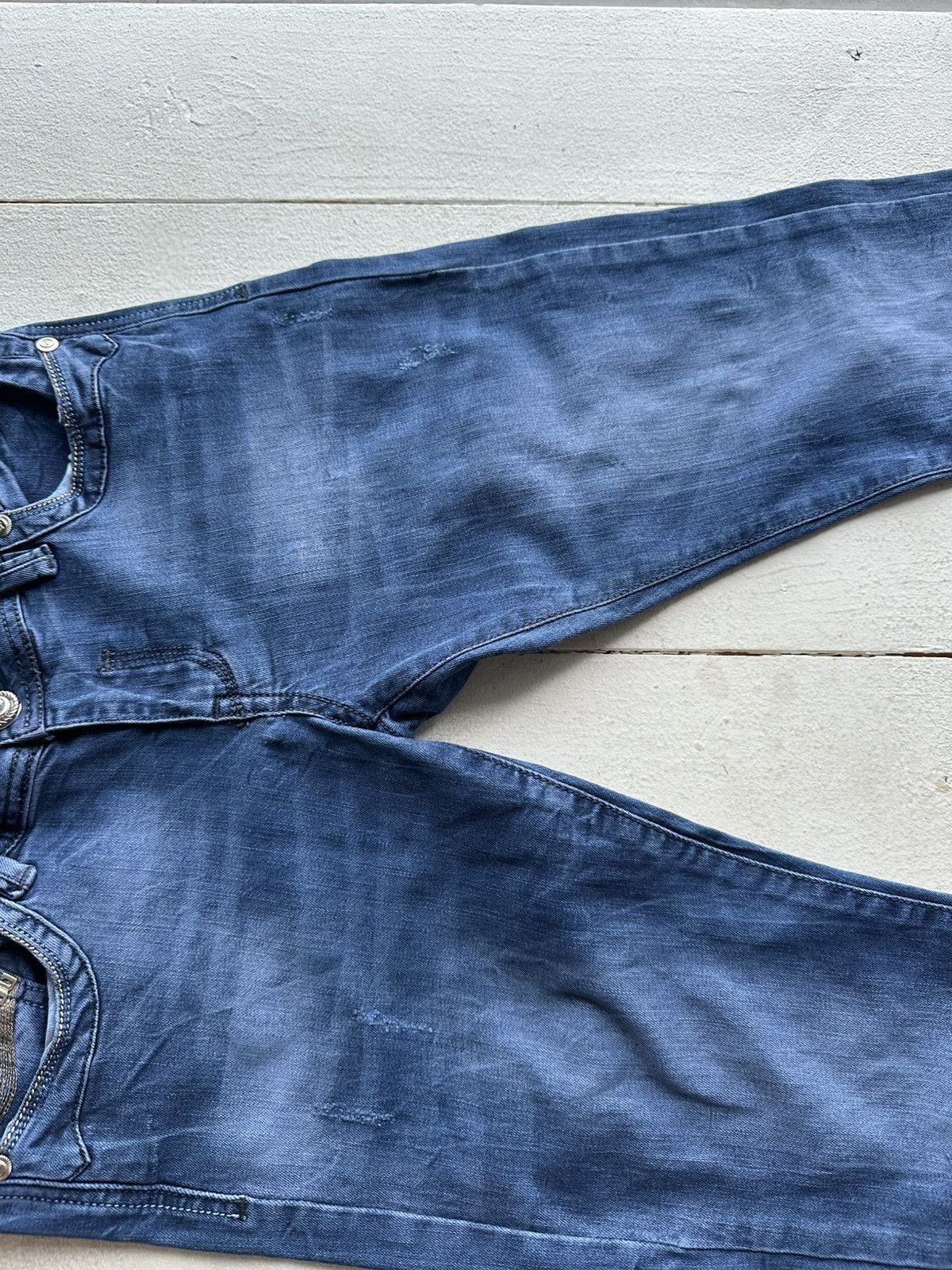 Vintage 🚨Gothic D&G Regular Slim relax DOLCE Jeans Womens Size 29" - 5 Thumbnail