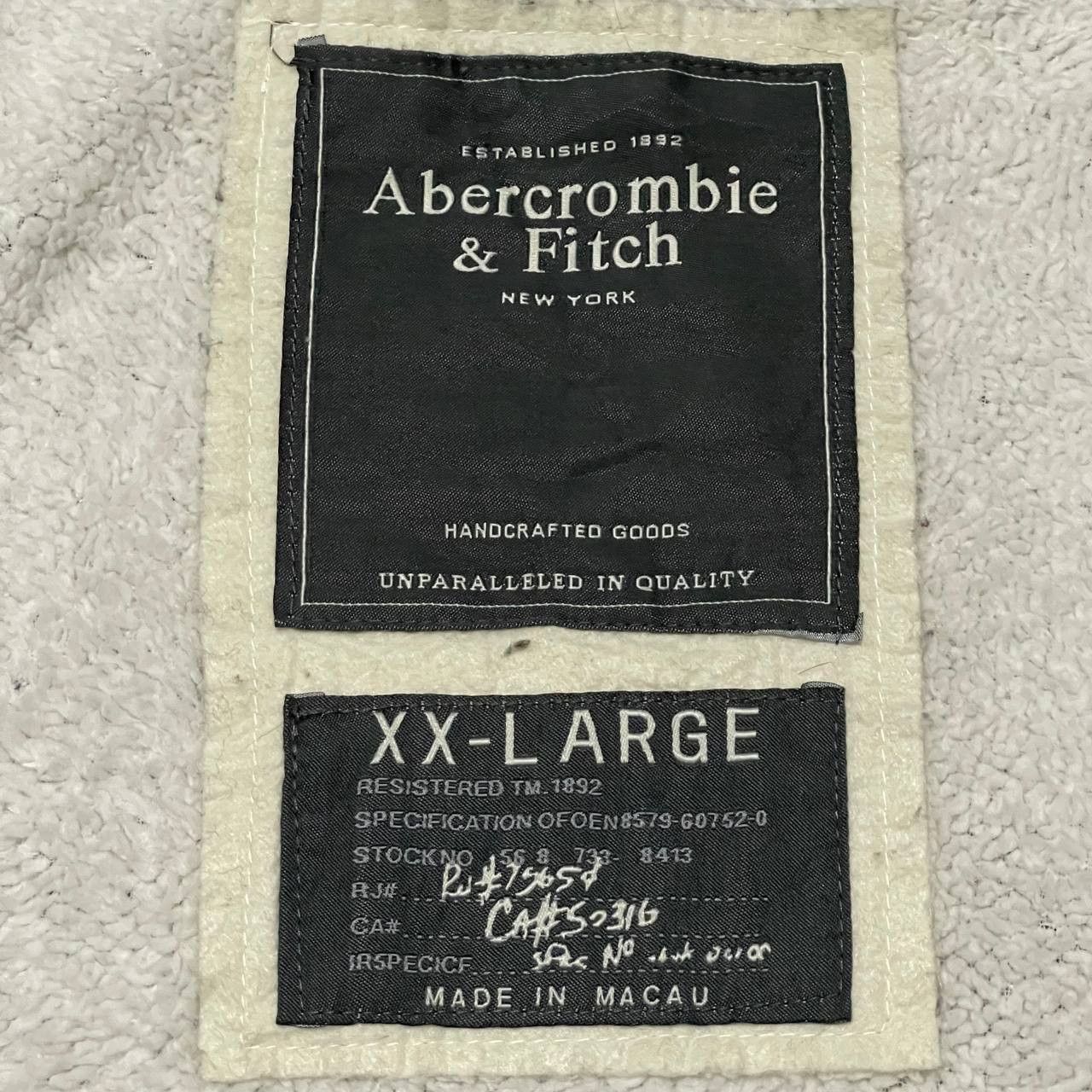 Abercrombie & Fitch Vintage Abercrombie & Fitch Zipper Hoodie Sherpa Size US XL / EU 56 / 4 - 7 Thumbnail