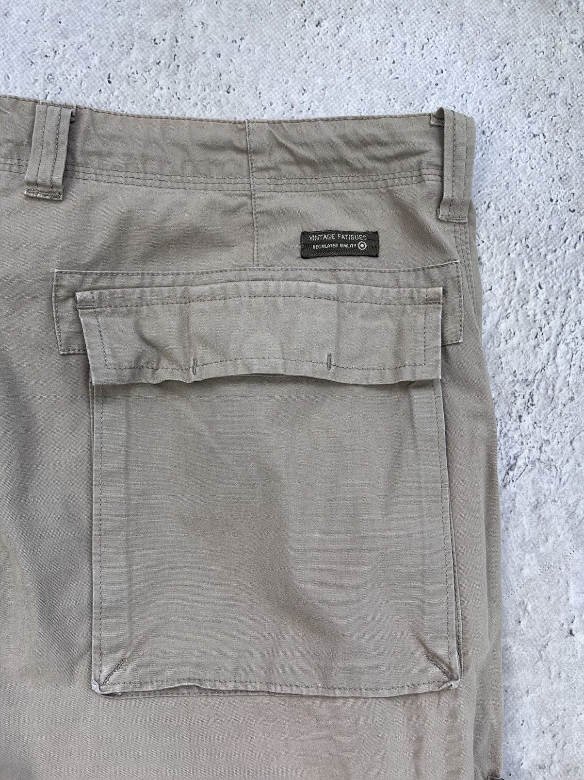 Vintage Vintage military desert Camo double knee cargo loose baggy Size US 34 / EU 50 - 17 Thumbnail