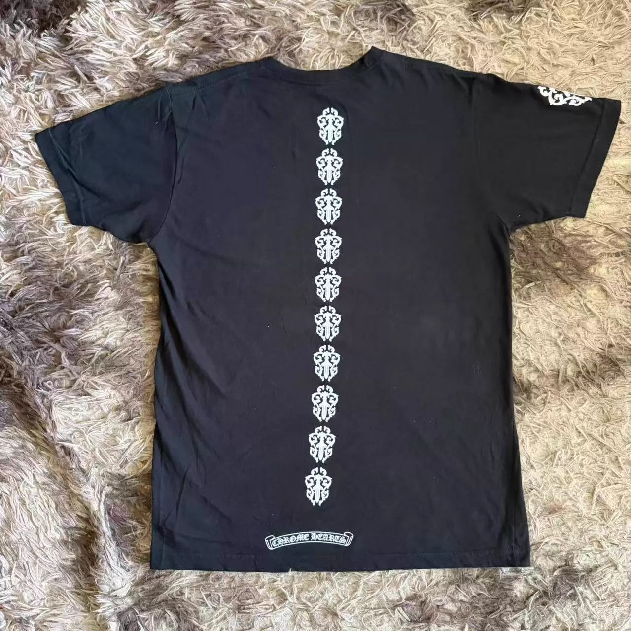 Chrome Hearts Chrome Hearts Black Spine Sword Print Short Sleeve Tee M Size US M / EU 48-50 / 2 - 3 Thumbnail