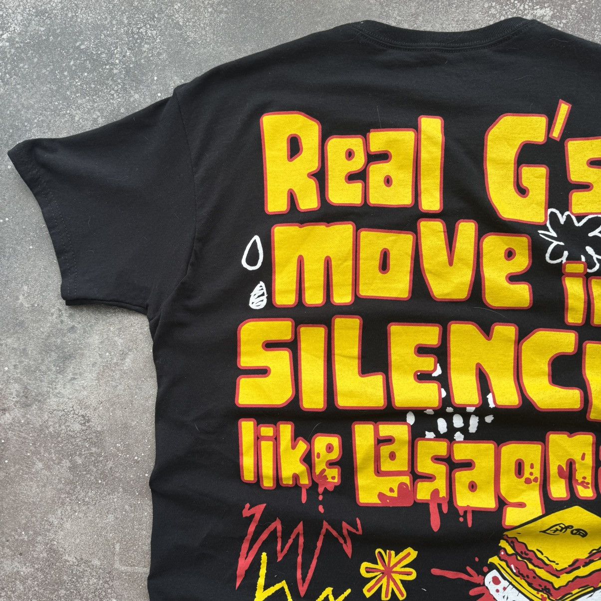 Lil Wayne × Rap Tees Lil Wayne Rap Hip Hop Y2K Real G Big Logo T-Shirt Size US L / EU 52-54 / 3 - 7 Thumbnail