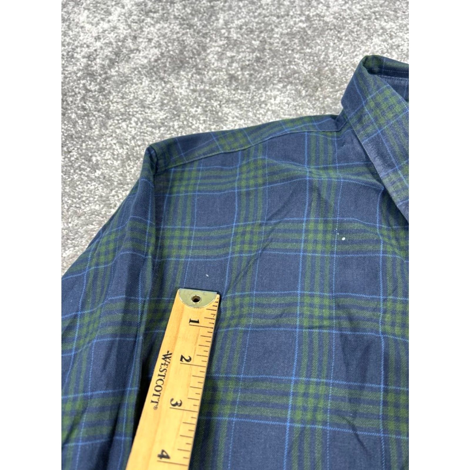 Bonobos Bonobos Shirt Mens L Blue Cotton Button Up Plaid Casual Slim Button-Down Collared Seasonal Spring Summer Fall Mens Size US L / EU 52-54 / 3 - 4 Thumbnail