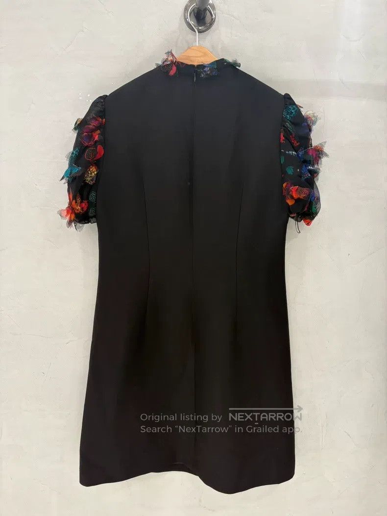 Valentino Valentino Black three-dimensional butterfly dress Size S / US 4 / IT 40 - 6 Thumbnail