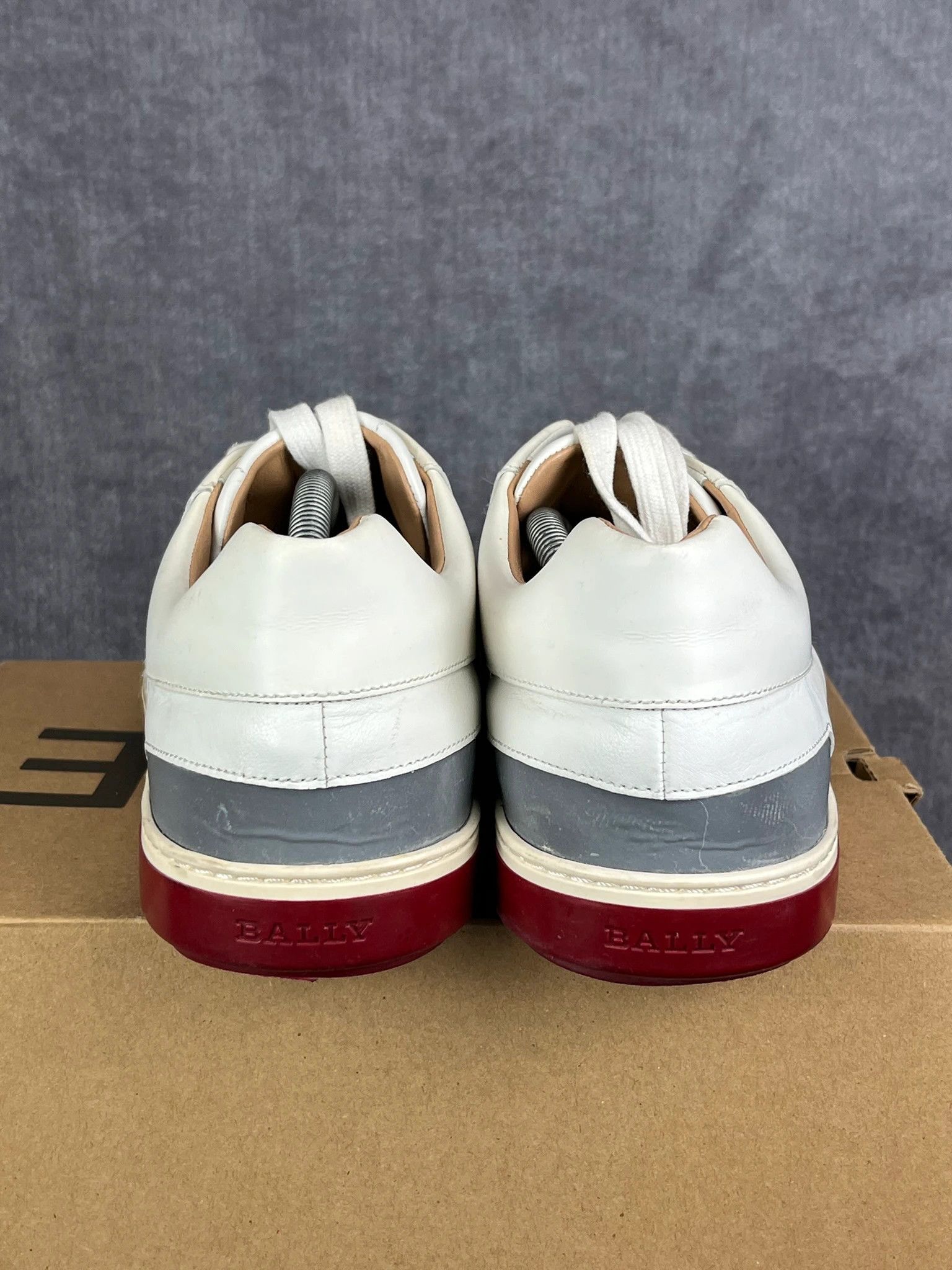 Bally Bally white leather sneakers Size US 9 / EU 42 - 4 Thumbnail