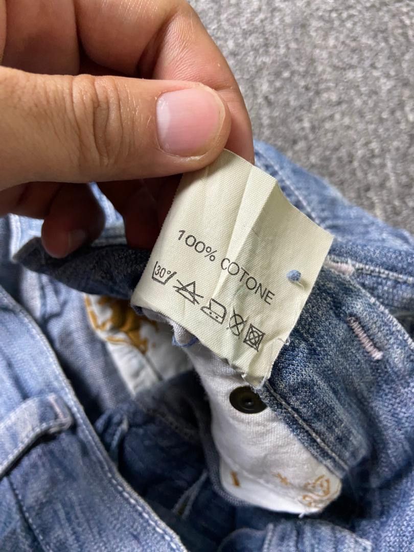 Japanese Brand MEMINE Japanese Brand Cropped Jeans (186) Size US 32 / EU 48 - 8 Thumbnail