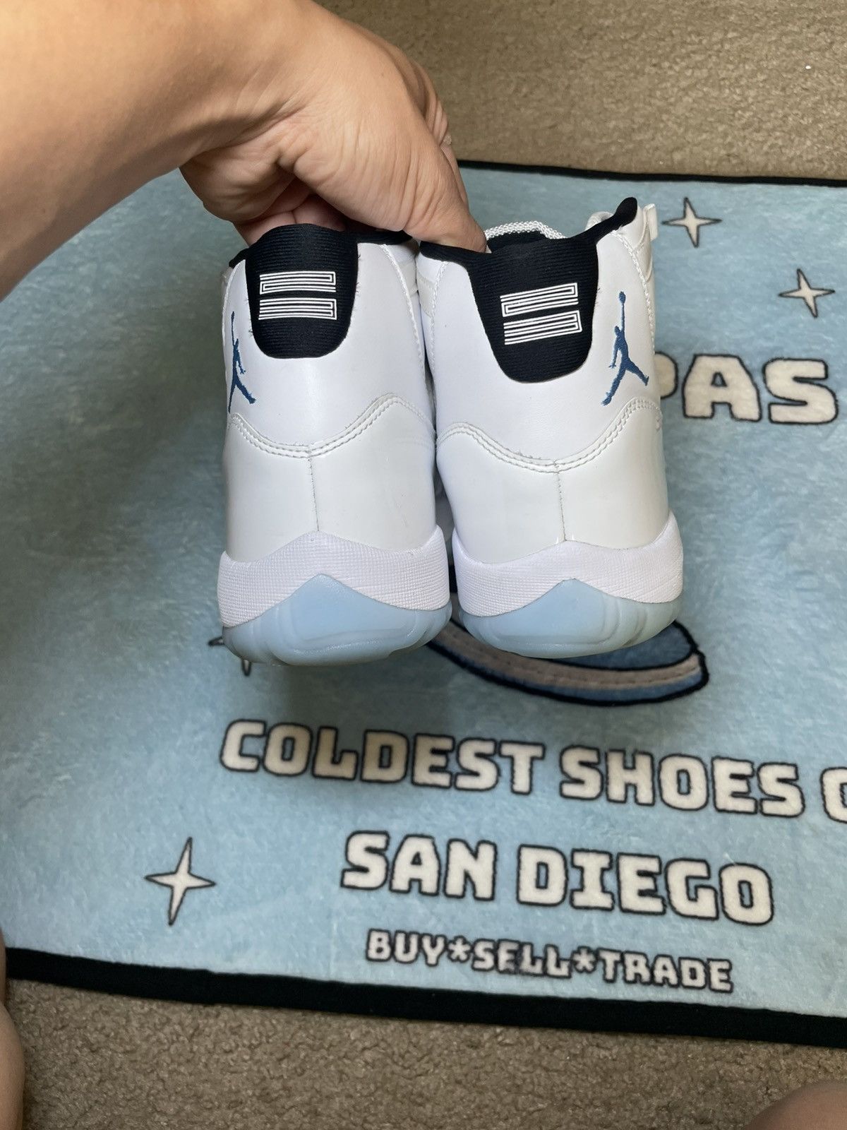 Jordan Brand Jordan 11 legend blue high size 9.5 Size US 9.5 / EU 42-43 - 5 Thumbnail