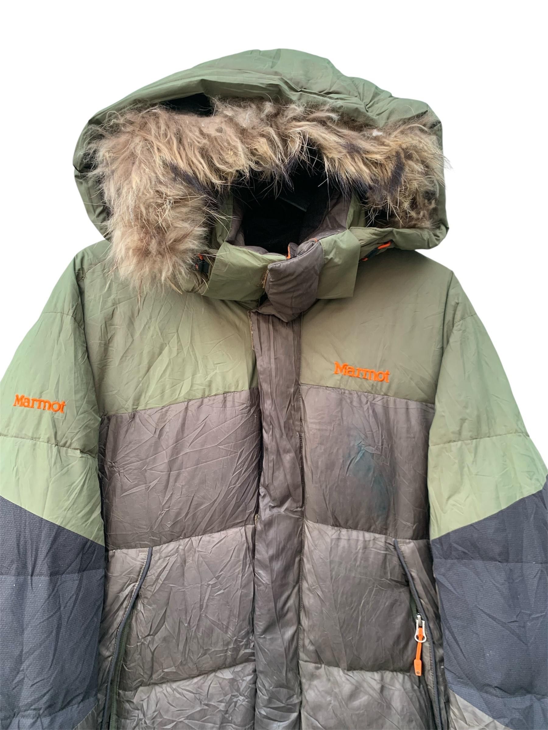 Marmot Vintage Marmot Airborne Puffer Fur Hoodie Jacket Size US L / EU 52-54 / 3 - 4 Thumbnail