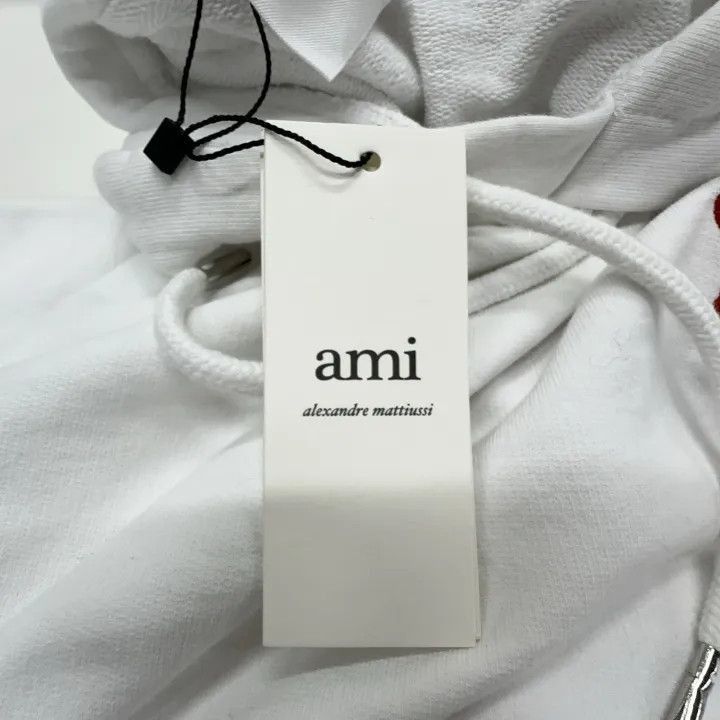 AMI AMI Paris Embroidered Hoodie for Unisex -2507 Size US XS / EU 42 / 0 - 7 Thumbnail