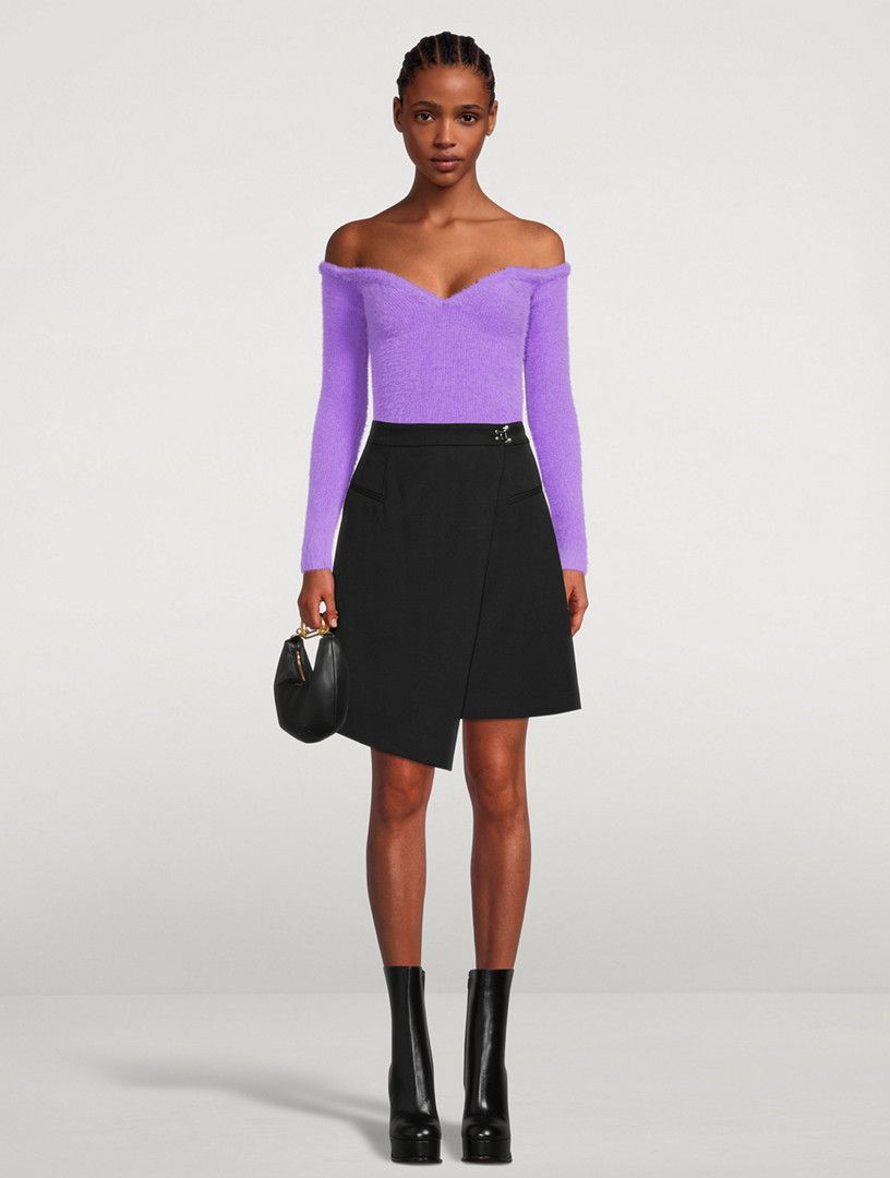 Off-White o1y1225 Sweater in Lilac Size M / US 6-8 / IT 42-44 - 5 Thumbnail