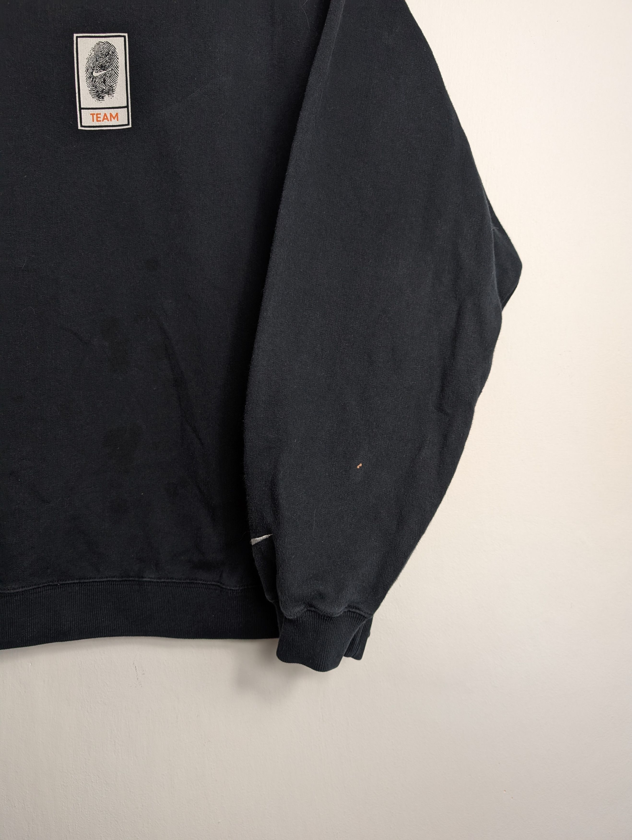 Nike Vintage Nike Skate Team Sweatshirt Black Boxy Y2K Size US M / EU 48-50 / 2 - 7 Thumbnail