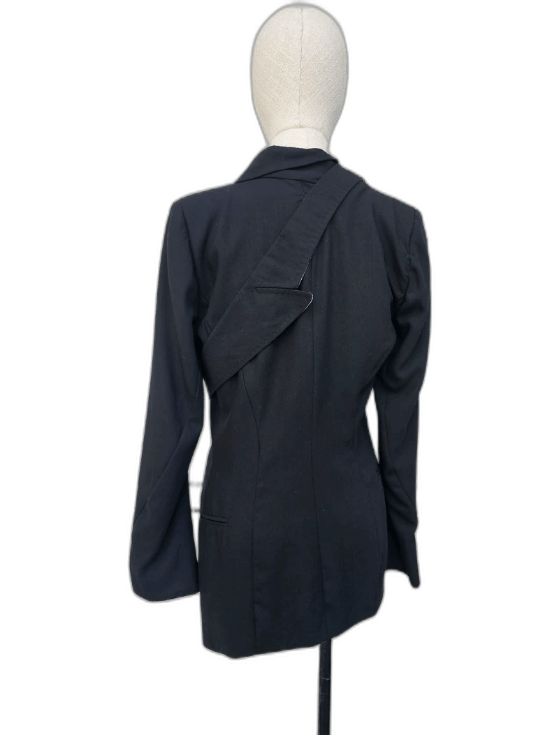 Ann Demeulemeester Ann Demeulemeester Deconstructed Blazer Jacket-2506 Size S / US 4 / IT 40 - 1 Thumbnail