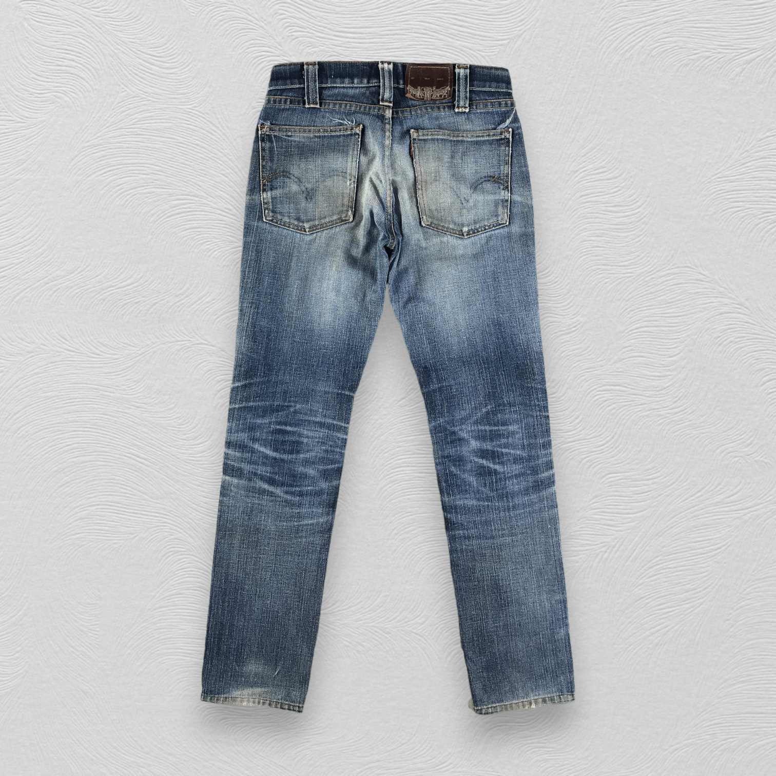 Levi's Vintage Levis 606 Jeans Faded Blue Denim KJ2297 Size US 29 - 2 Thumbnail