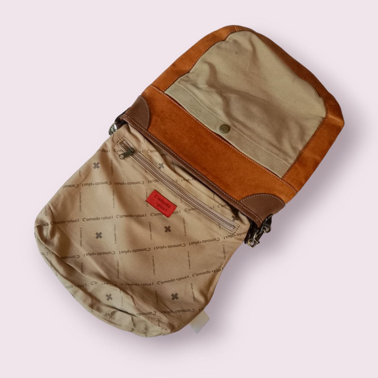Leather × Vintage Vintage C'omodo + plus t Leather Crosbody Bag Size ONE SIZE - 13 Thumbnail