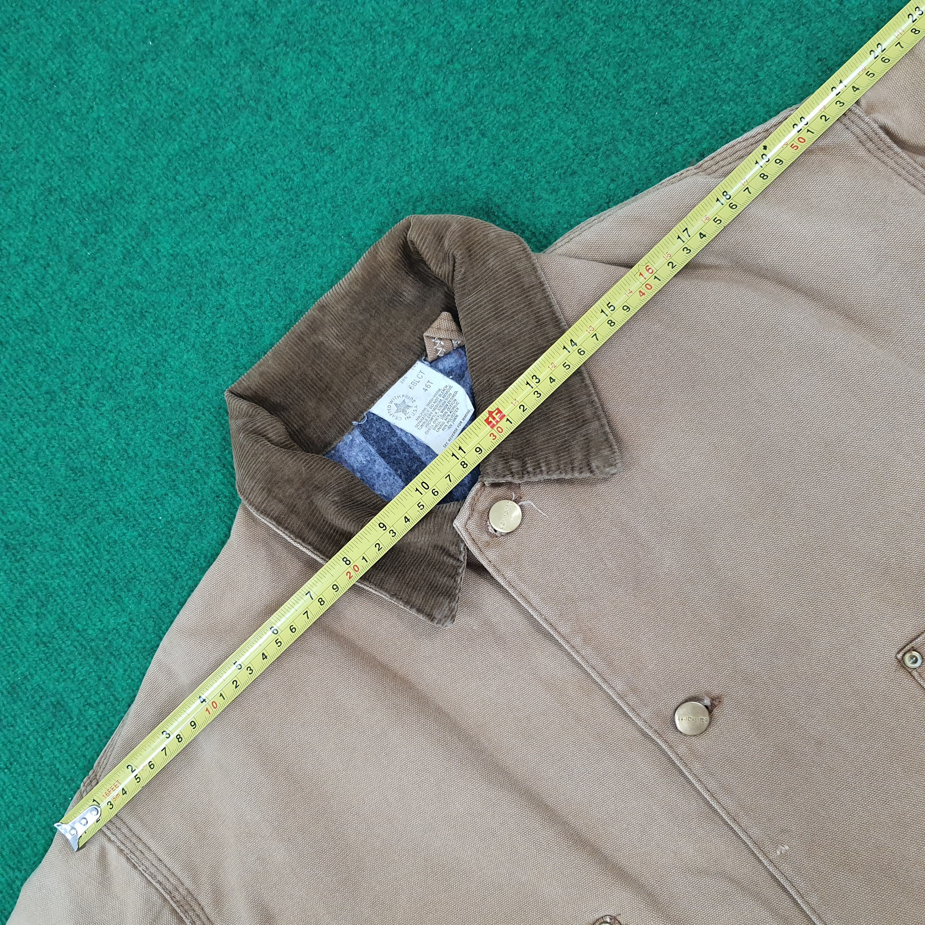 Carhartt × Vintage Vintage Carhartt Detroit Workwear Heavy Jacket Size US XXL / EU 58 / 5 - 8 Thumbnail
