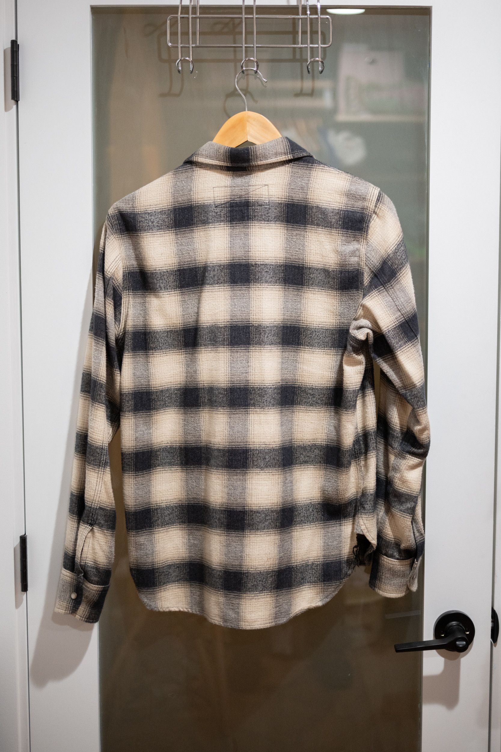 Rogue Territory BM Shirt Natural Brushed Plaid Flannel Size US S / EU 44-46 / 1 - 4 Thumbnail