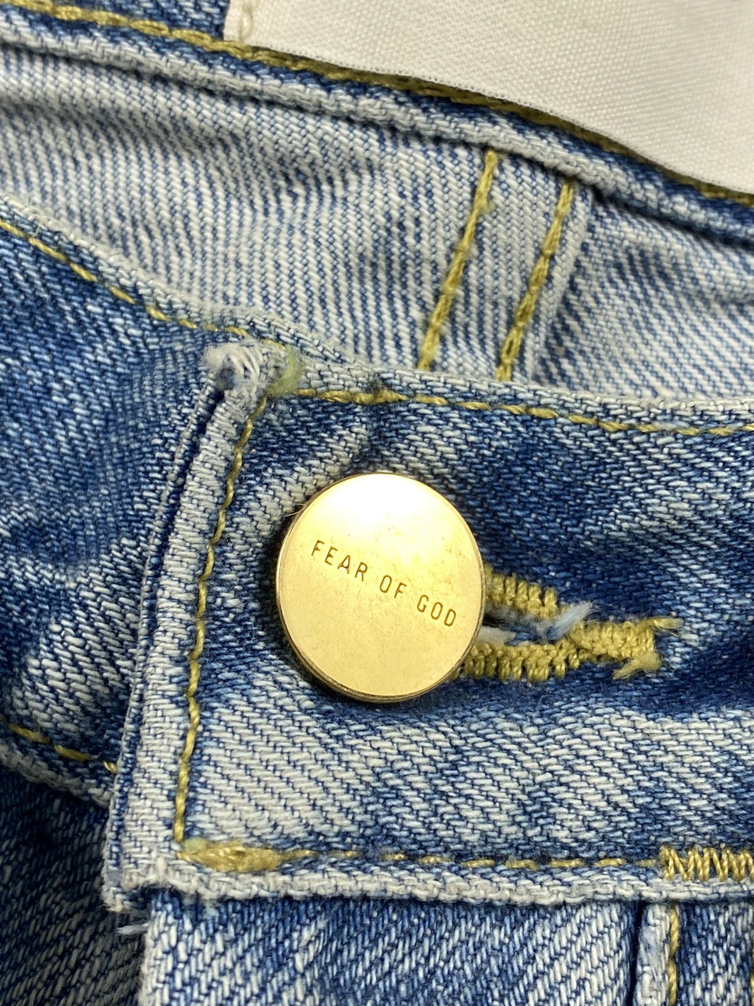 Fear of God Fear of God Sixth Collection Strap Denim Size US 29 - 5 Thumbnail