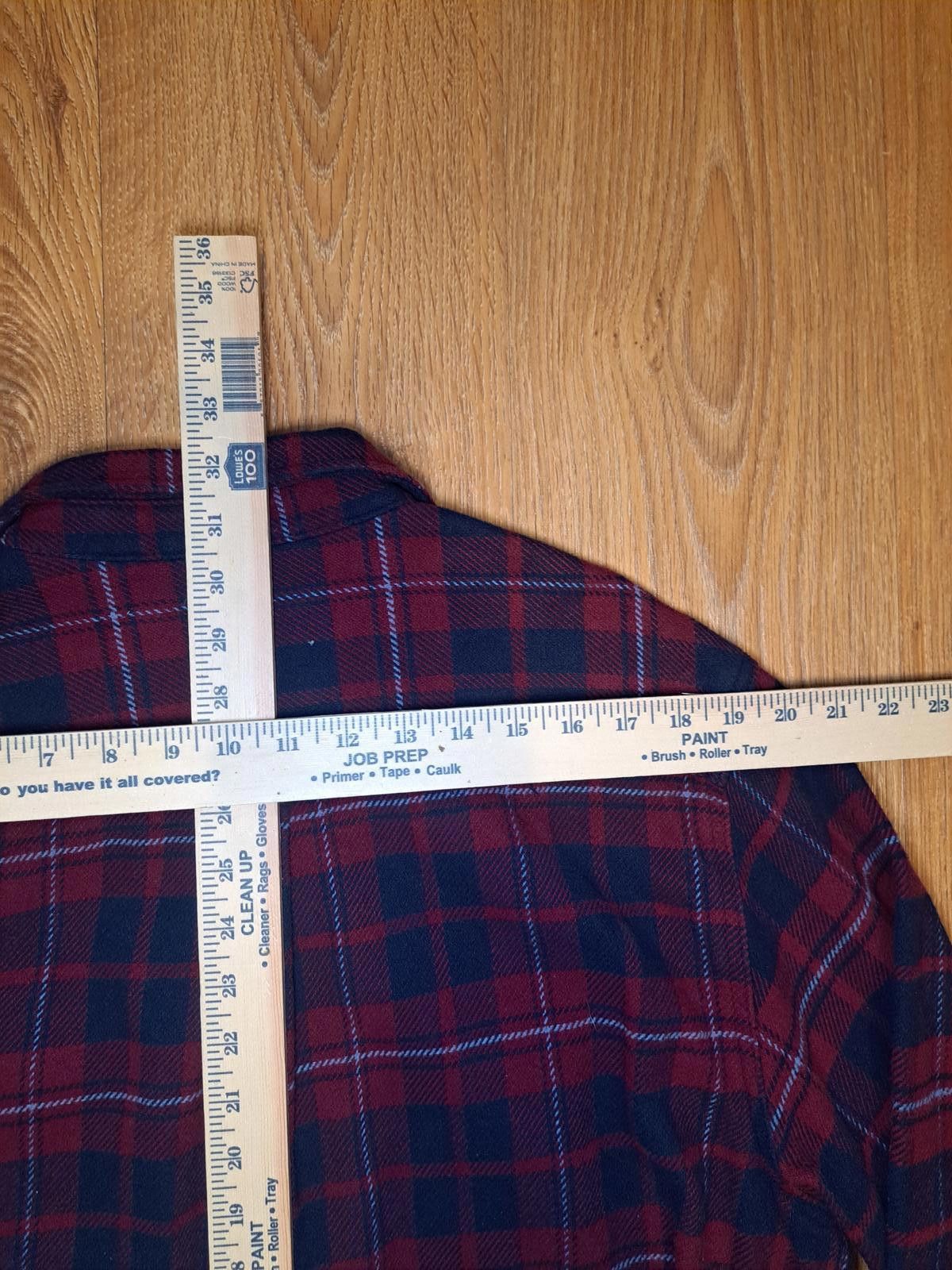 Orvis Orvis Jacket Mens XL Red Blue Plaid Cotton Flannel Button Up Size US XL / EU 56 / 4 - 11 Thumbnail
