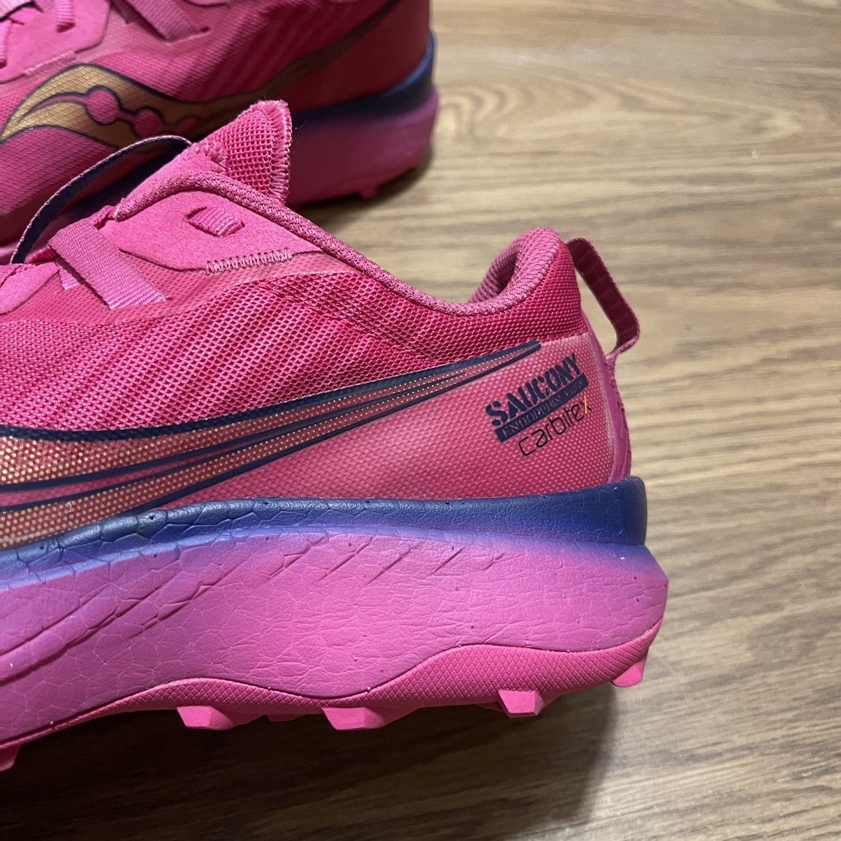 Saucony Saucony Endorphin Edge Trail Prospect Quartz Rose Size US 11.5 / EU 44-45 - 5 Thumbnail