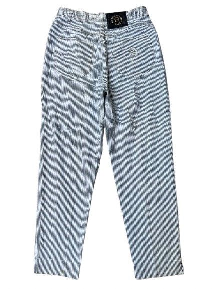 Aigner AIGNER STRIPES JEANS WOMEN BALOON STYLE Size 31" - 2 Thumbnail