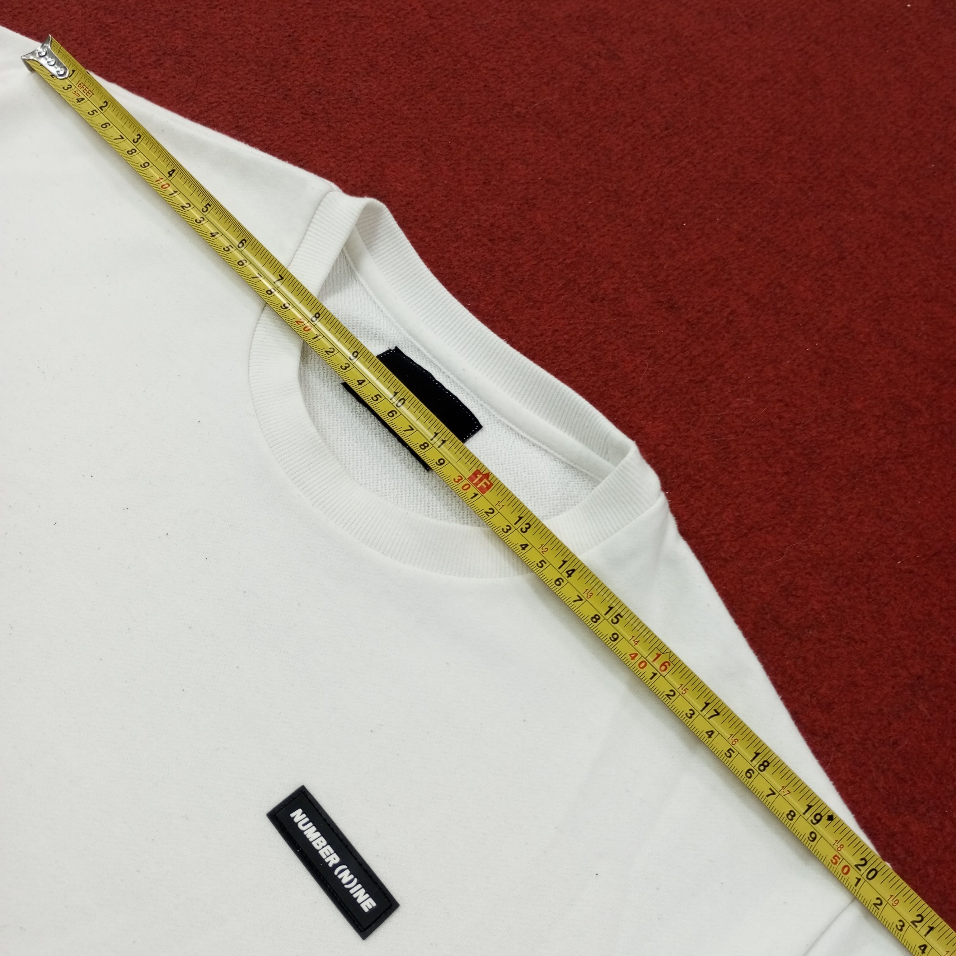 Number (N)ine Number Nine Denim Japanese Brand Custom Tshirt c239n30 Size US XL / EU 56 / 4 - 9 Thumbnail