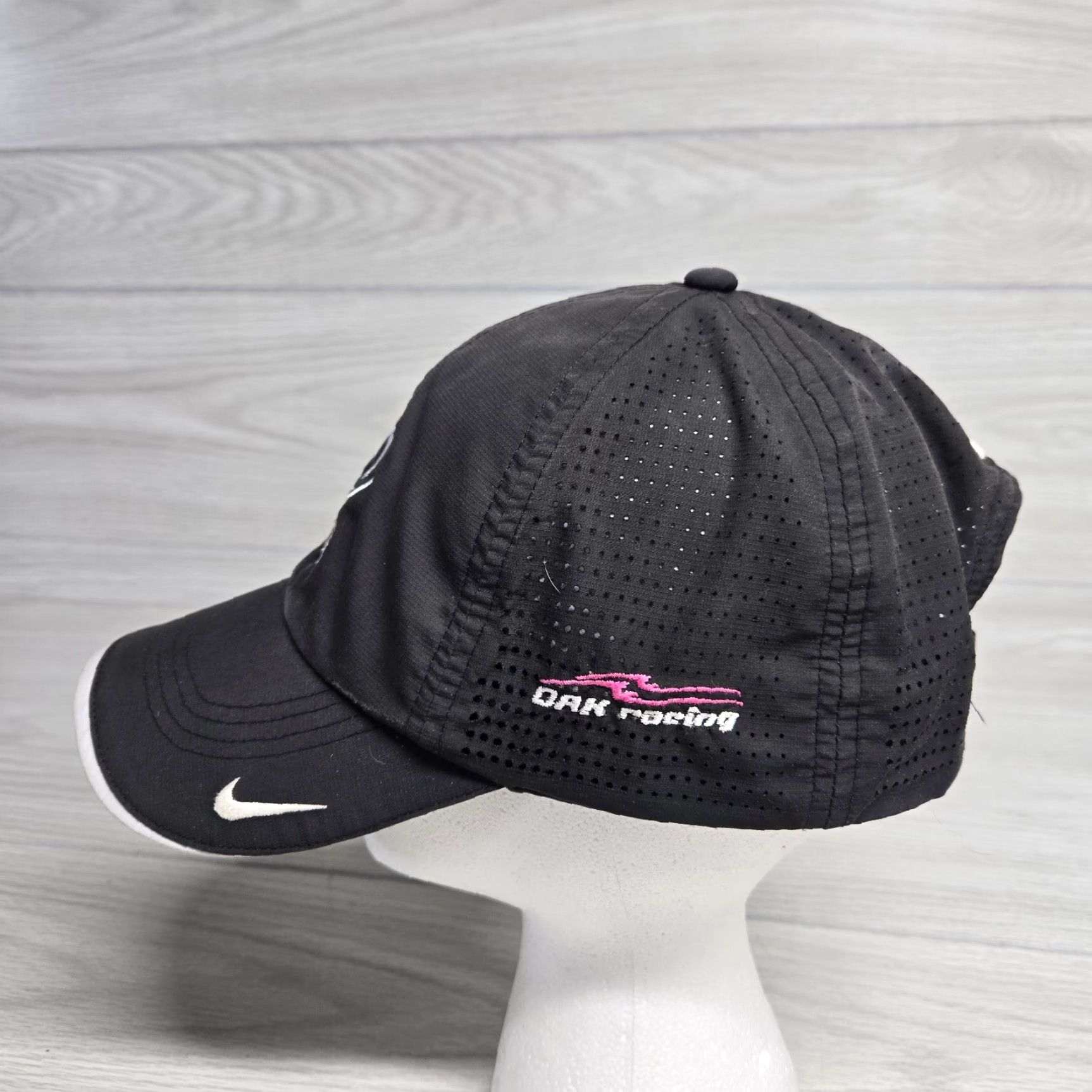 Nike Nike Baseball Cap Hat Men Adjustable Black Sports Cap Size ONE SIZE - 2 Thumbnail