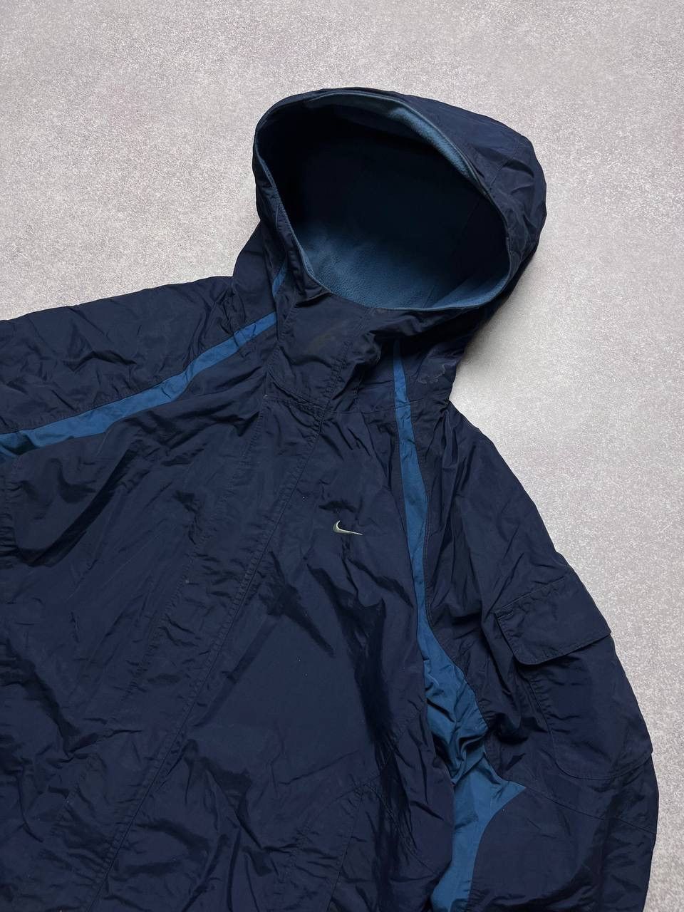 Nike Vintage Nike Swoosh Reversible Fleece Winter Jacket M Size US M / EU 48-50 / 2 - 4 Thumbnail