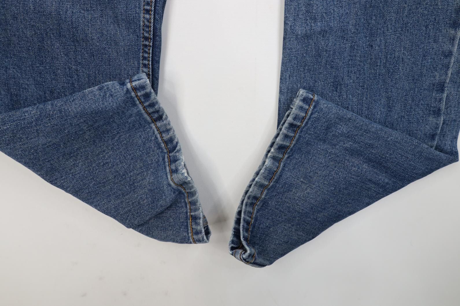 Levi's Vintage Y2K Levis 514 Stretch Straight Leg Denim Jeans Blue Size US 36 / EU 52 - 5 Thumbnail